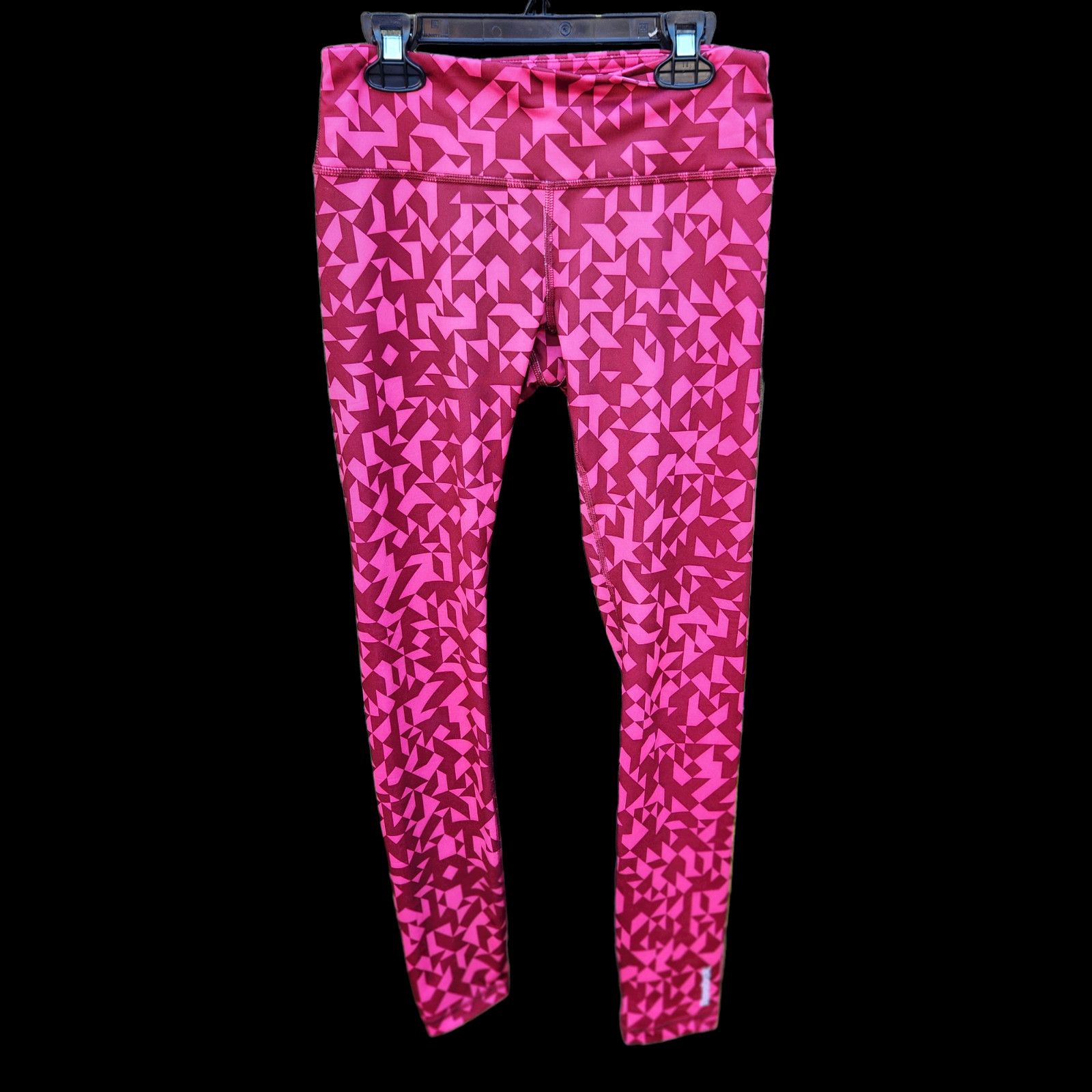 Reebok Reebok Geometic Pink Womens Leggings Size Small Ankle Length Size 27" / US 4 / IT 40 - 12 Thumbnail