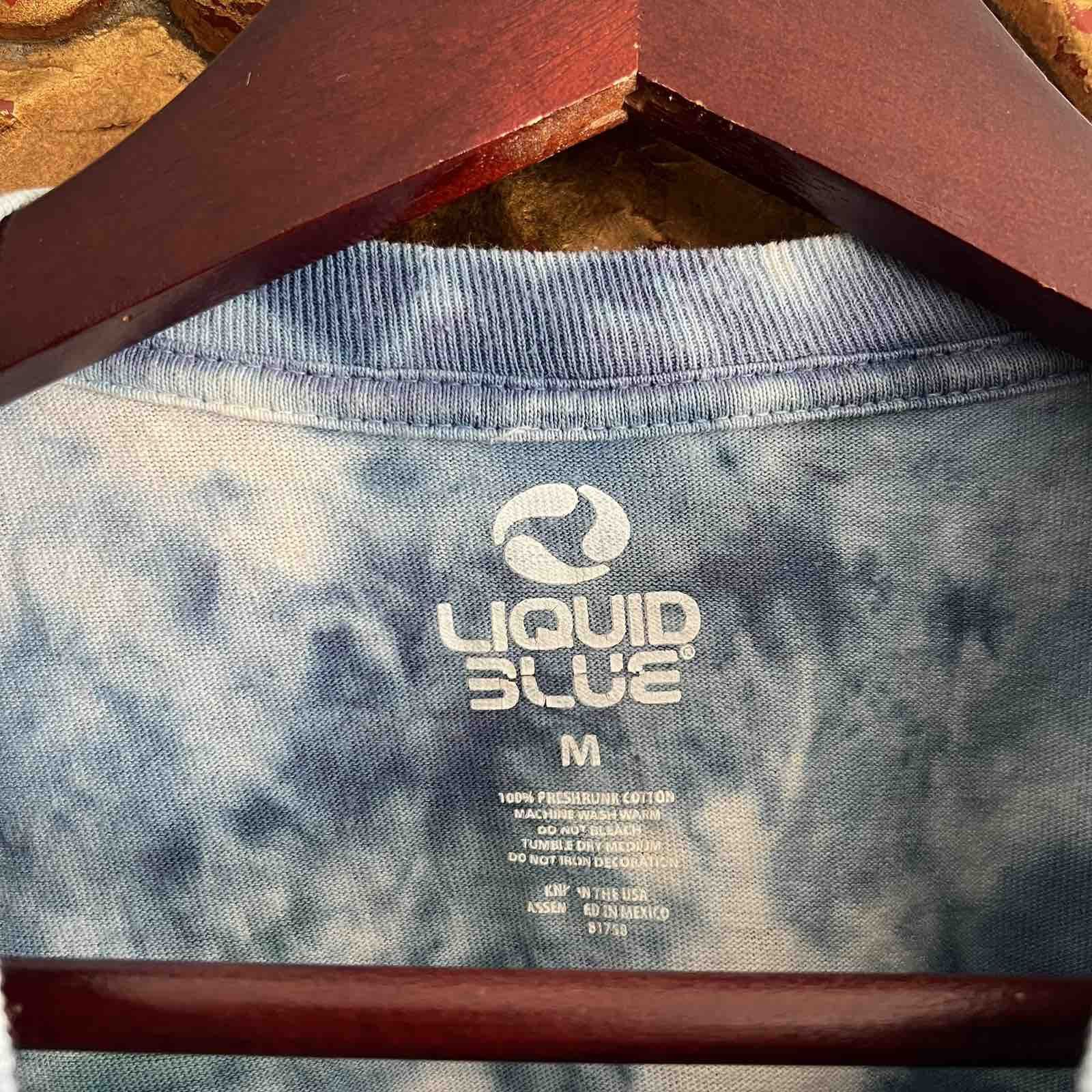 Jimi Hendrix × Liquid Blue 2000’s Liquid Blue Jimmy Hendrix Blue Tie Die Tee Size US M / EU 48-50 / 2 - 5 Thumbnail