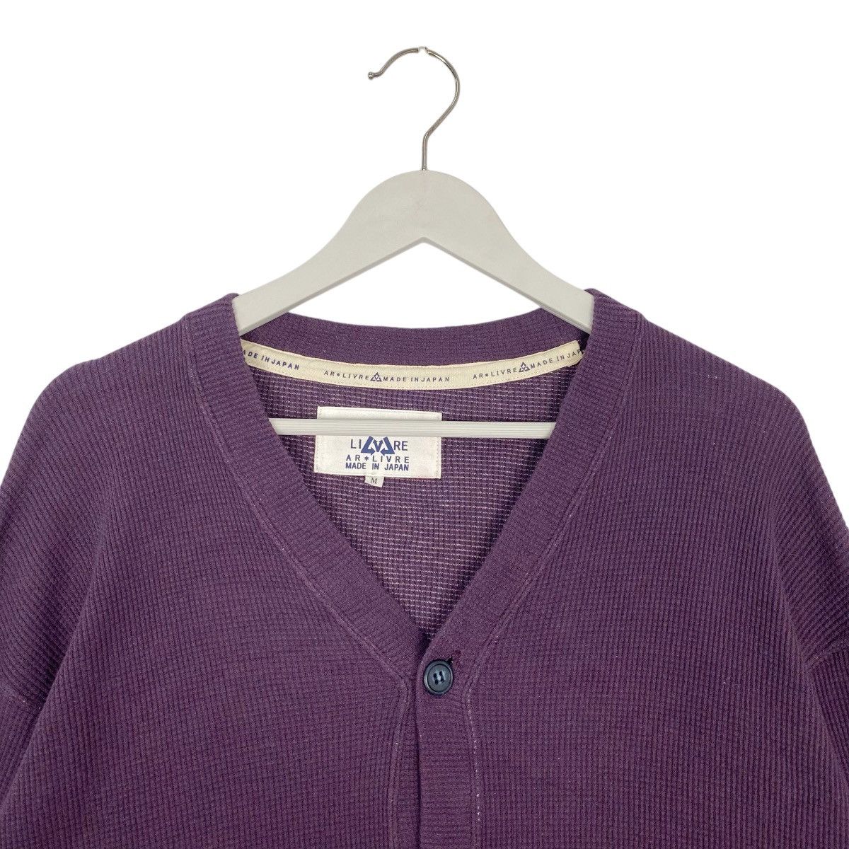 Vintage Vintage AR LIVRE Japan Cardigan Button Down Purple Size M Size US M / EU 48-50 / 2 - 4 Thumbnail