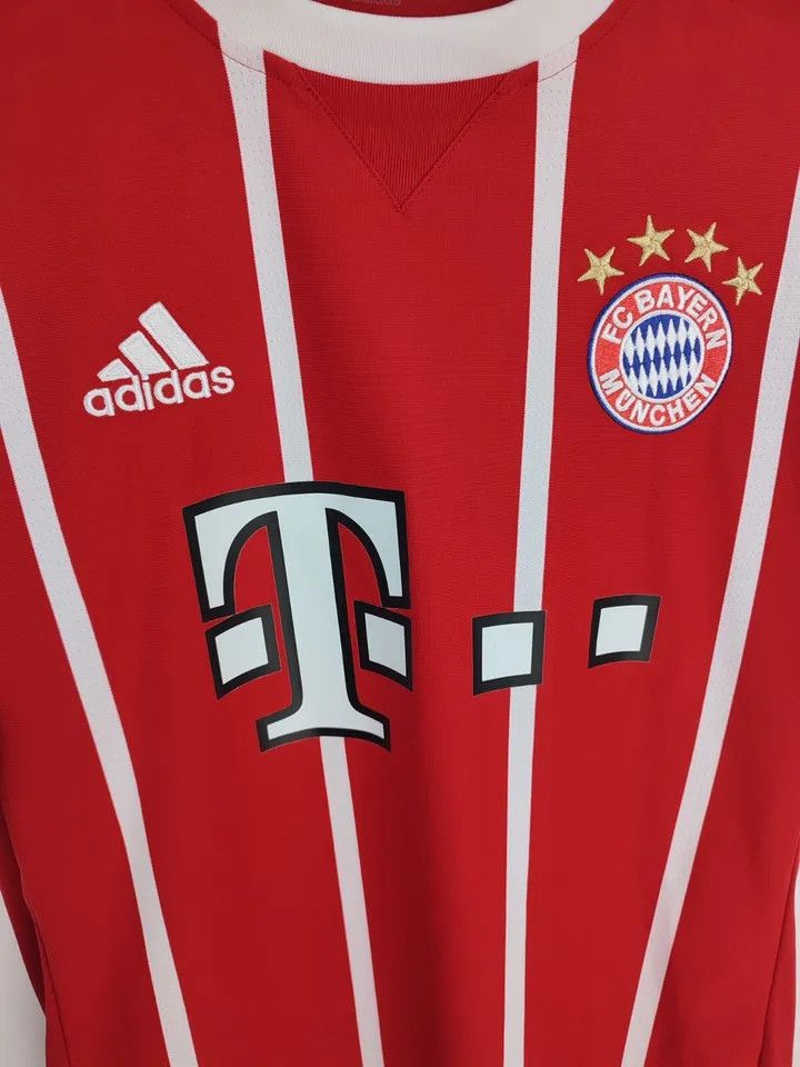 Adidas Fc Bayern Munchen 2017-2018 Home FOOTBALL Kit SHIRT SOCCER Size US XL / EU 56 / 4 - 2 Thumbnail
