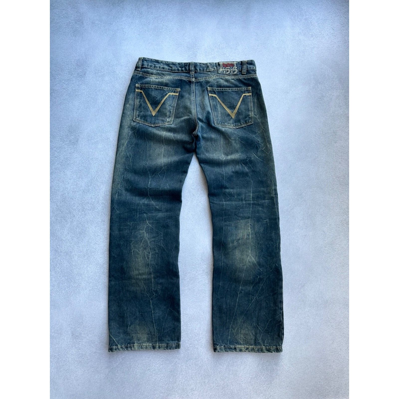 Vintage VTG King Kerosin Moto Japanese Heavy Jeans Size US 36 / EU 52 - 10 Thumbnail