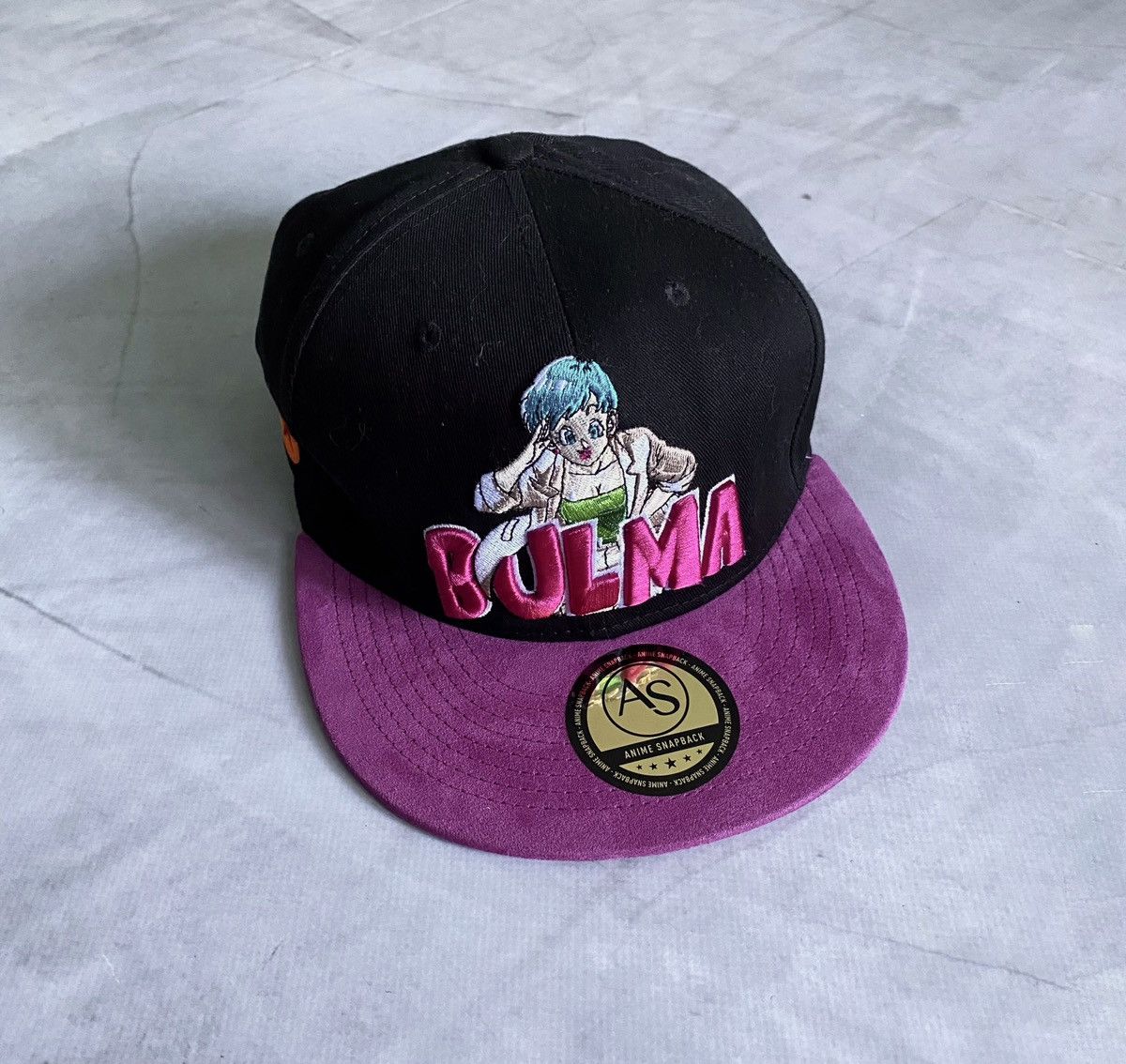 Anime Bulma Dragon Ball Z Embroidered Logo Anime Cap Hat Size ONE SIZE - 1 Thumbnail