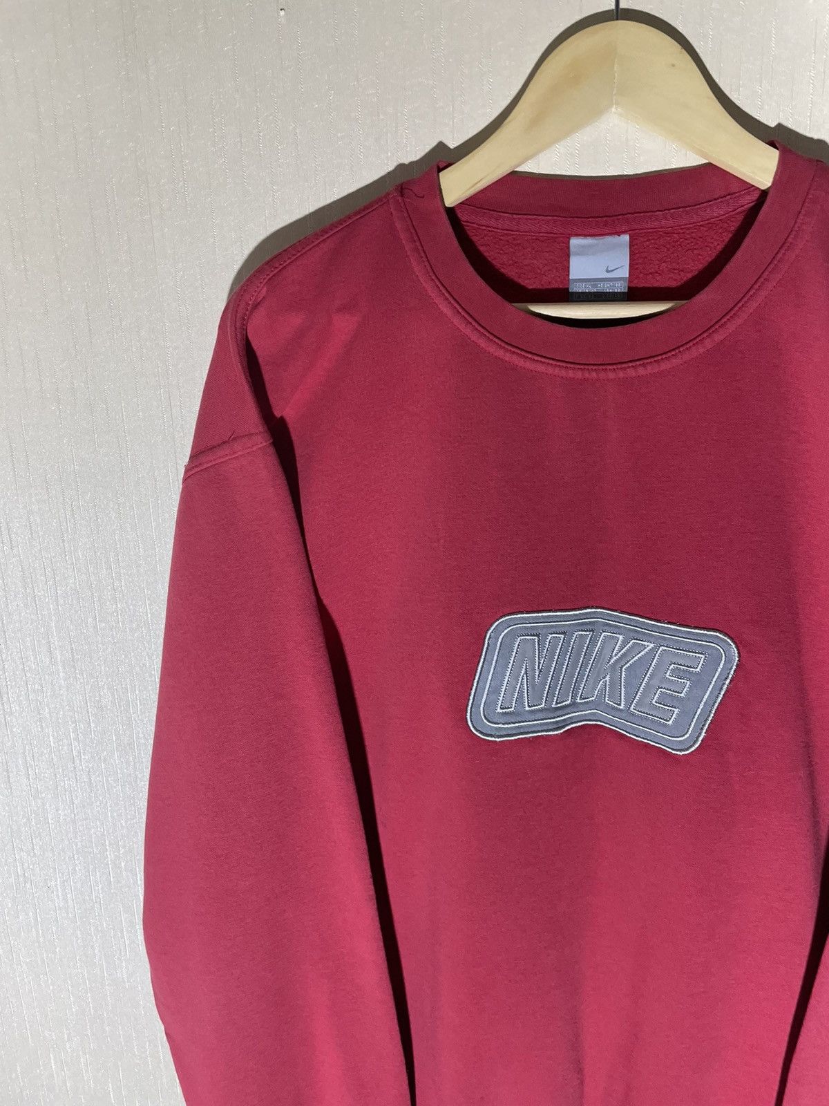 Nike × Vintage Nike vintage streetwear sweatshirt 90s Size US XL / EU 56 / 4 - 3 Thumbnail