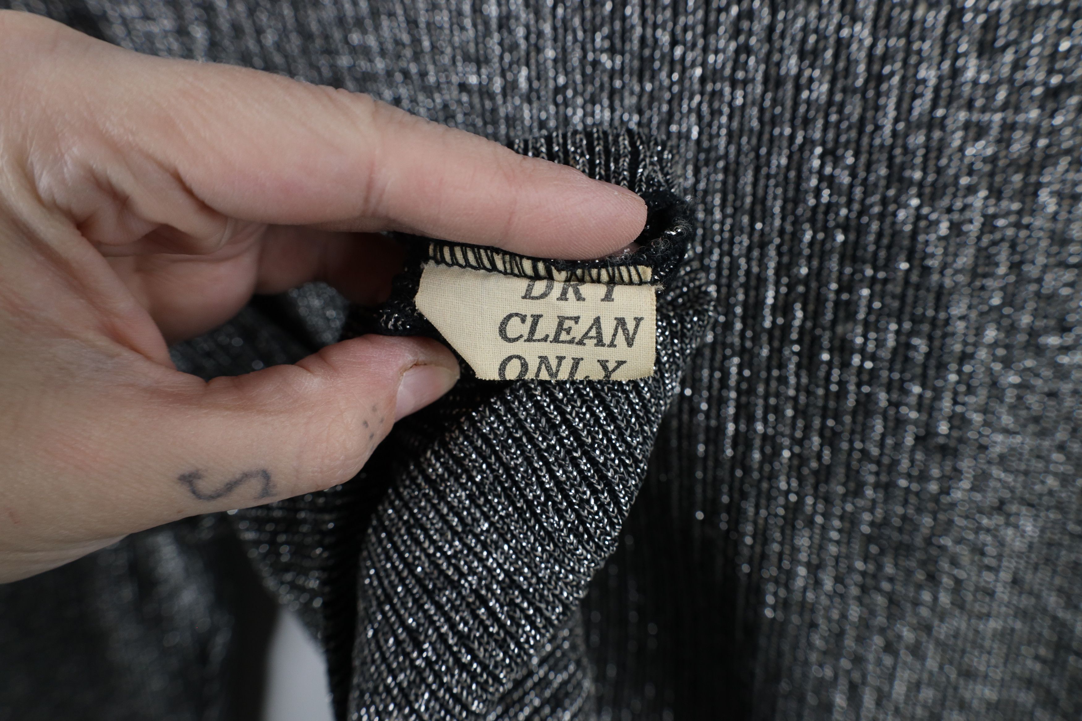 Vintage Vintage 70s Streetwear Ribbed Knit Turtleneck Shirt USA Size L / US 10 / IT 46 - 8 Thumbnail