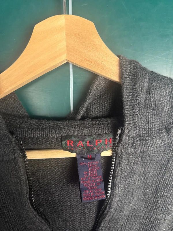 Polo Ralph Lauren Vintage Ralph Lauren Knitted Hoodie Size US M / EU 48-50 / 2 - 5 Thumbnail