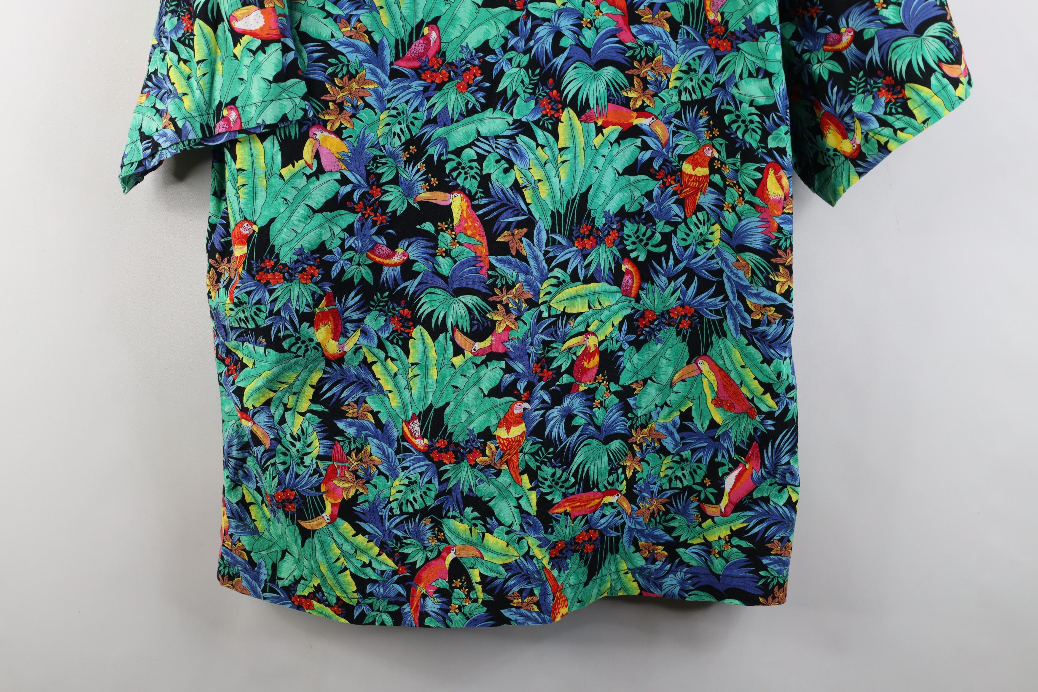 Vintage Vintage 80s 90s Tom Selleck Hawaiian Camp Button Shirt USA Size US L / EU 52-54 / 3 - 11 Thumbnail