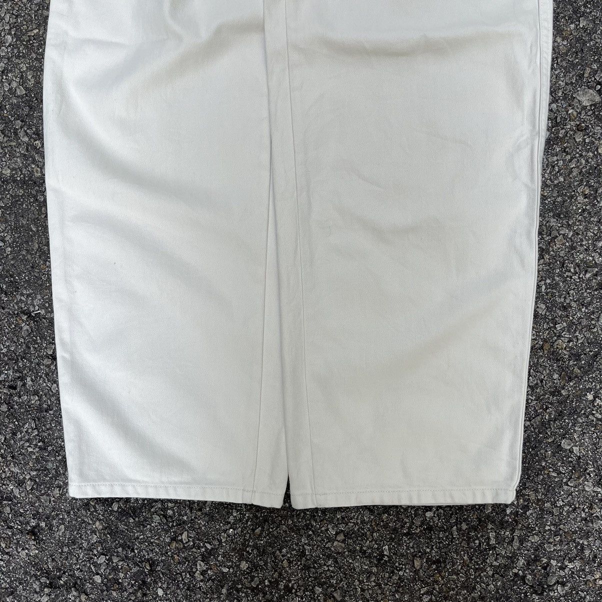 Lemaire × Uniqlo Uniqlo U Lemaire Off White Denim Wide Leg Baggy Jeans Size US 28 / EU 44 - 2 Thumbnail
