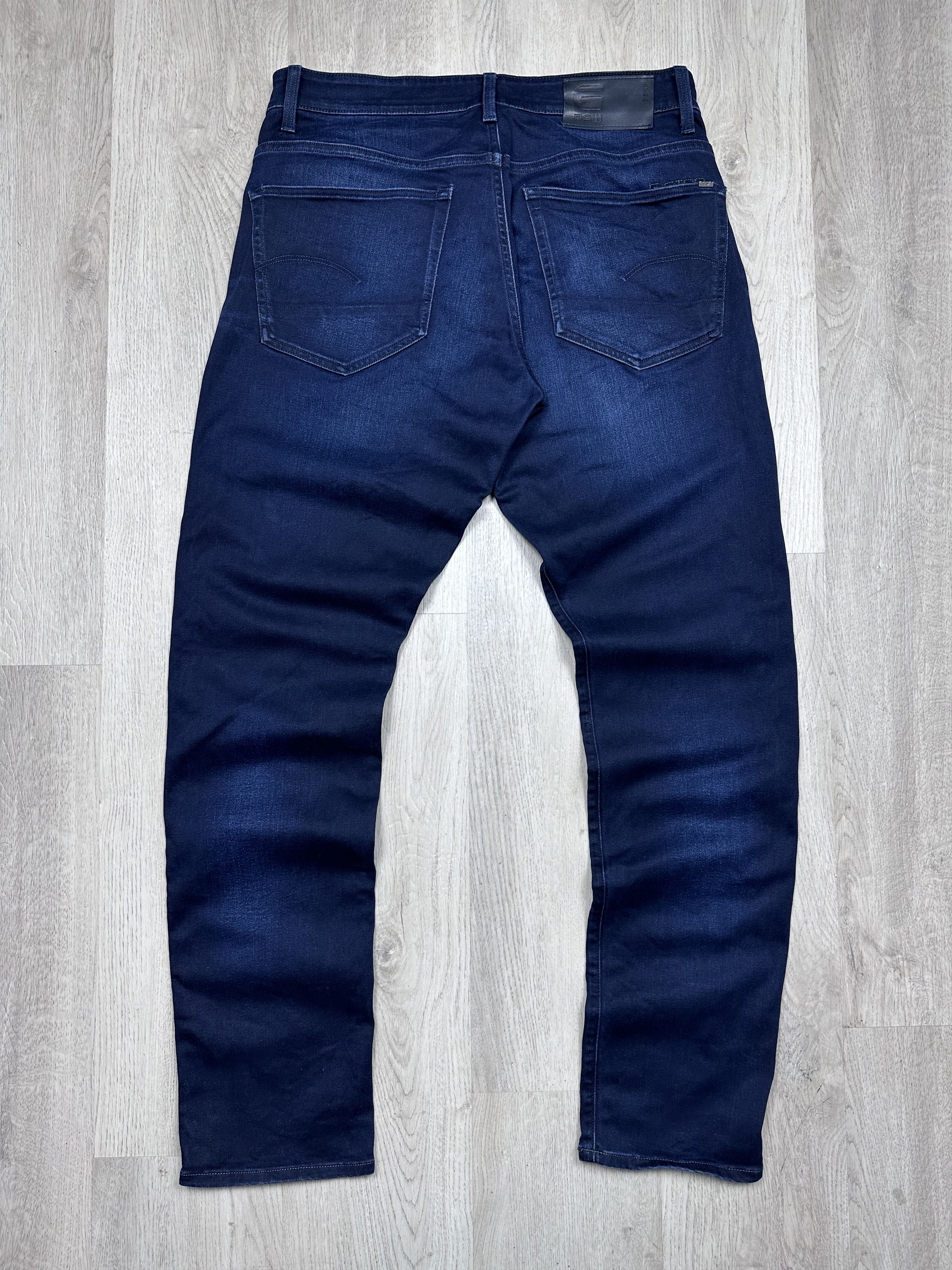 G-Star G Star Raw Mens 3301 Tapered Denim Pants Jeans Size US 34 / EU 50 - 6 Thumbnail