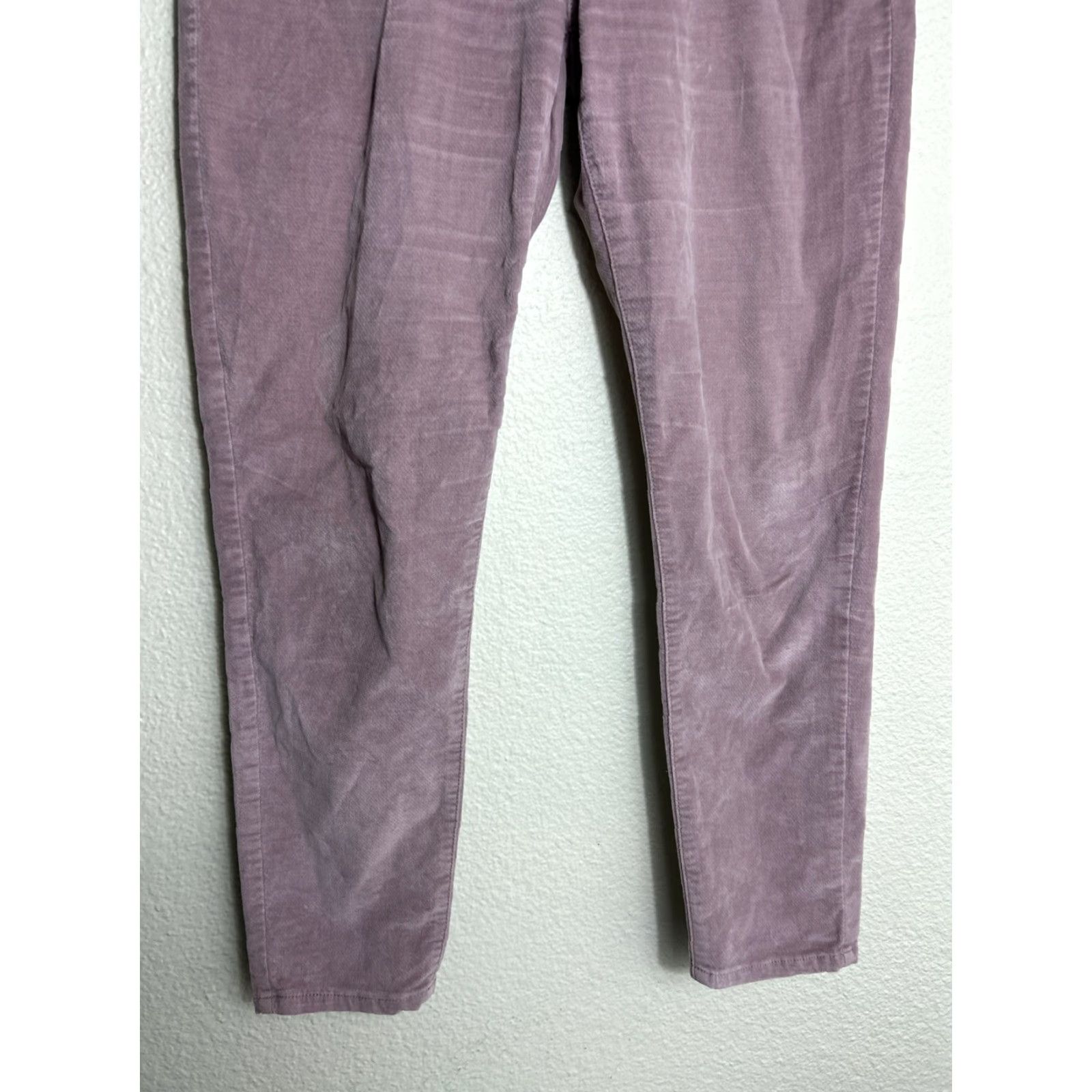 Banana Republic VINTAGE Banana Republic Womens Pants Skinny Corduroy Pink 8 Regular 34x29 Chino Mens Womens Boys Girls Size 30" / US 8 / IT 44 - 2 Thumbnail