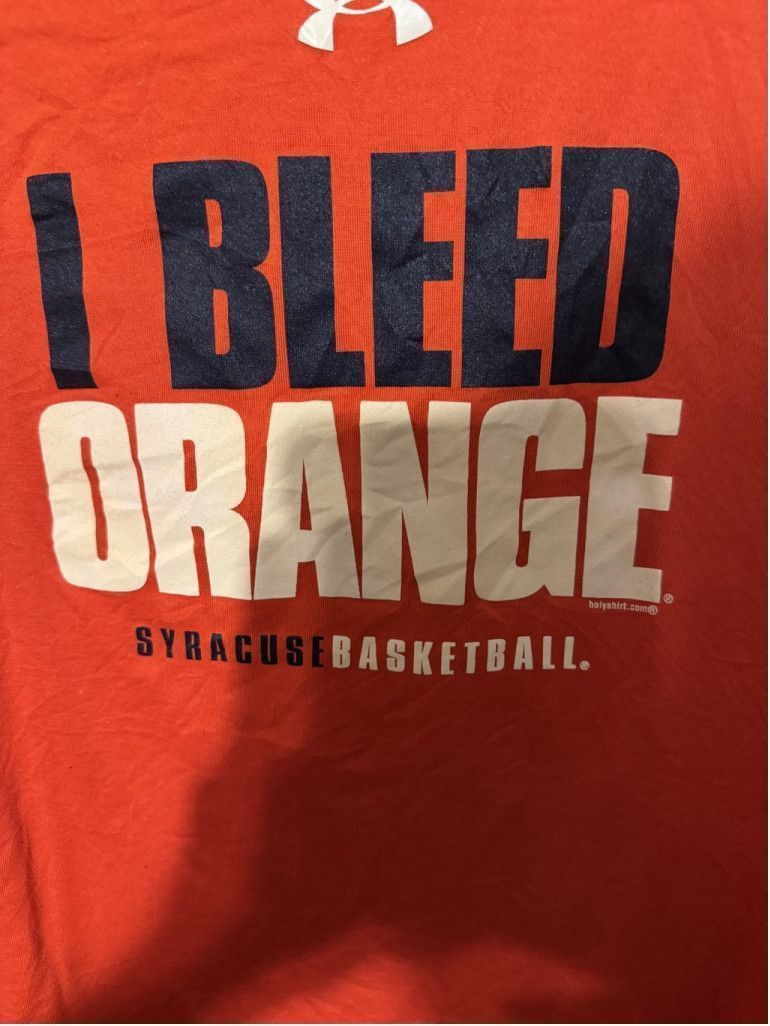 Under Armour Syracuse Orangemen Under Armour Logo Tee Men's L Orange Size US L / EU 52-54 / 3 - 4 Thumbnail