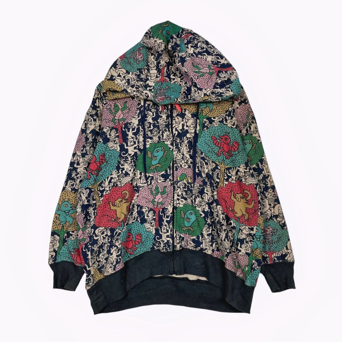 mercibeaucoup Mercibeaucoup Full Print Zipper Hoodie Size US S / EU 44-46 / 1 - 1 Thumbnail