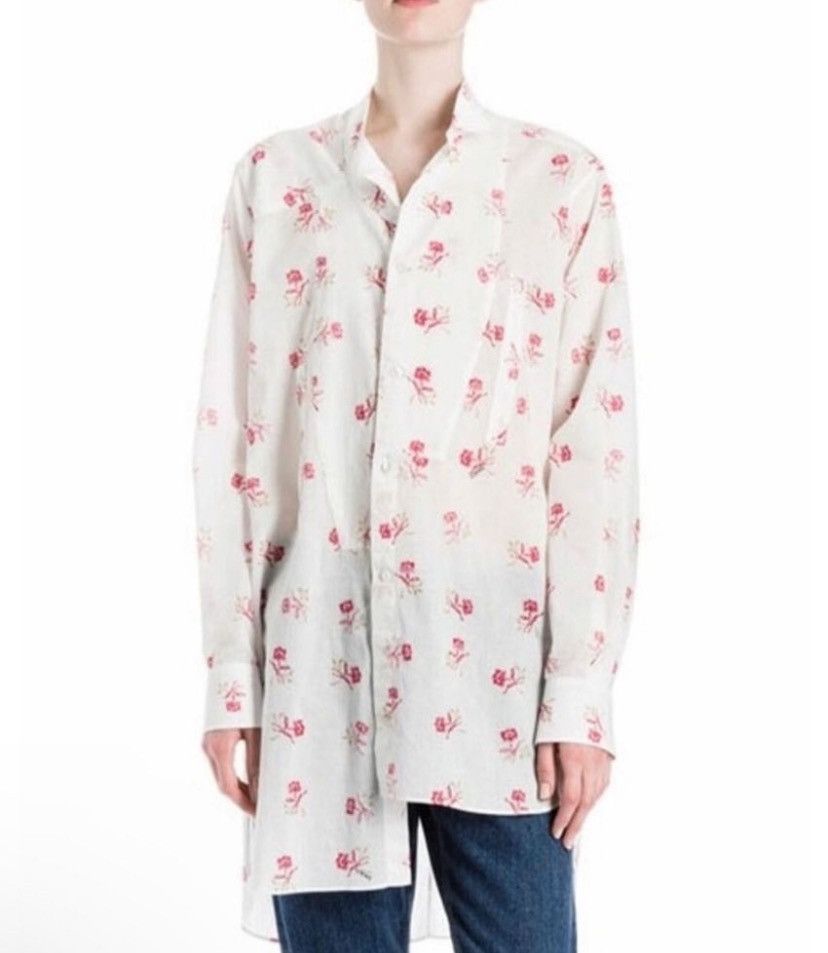 Loewe LOEWE Asymmetric Floral Print Tunic Size XS / US 0-2 / IT 36-38 - 1 Thumbnail