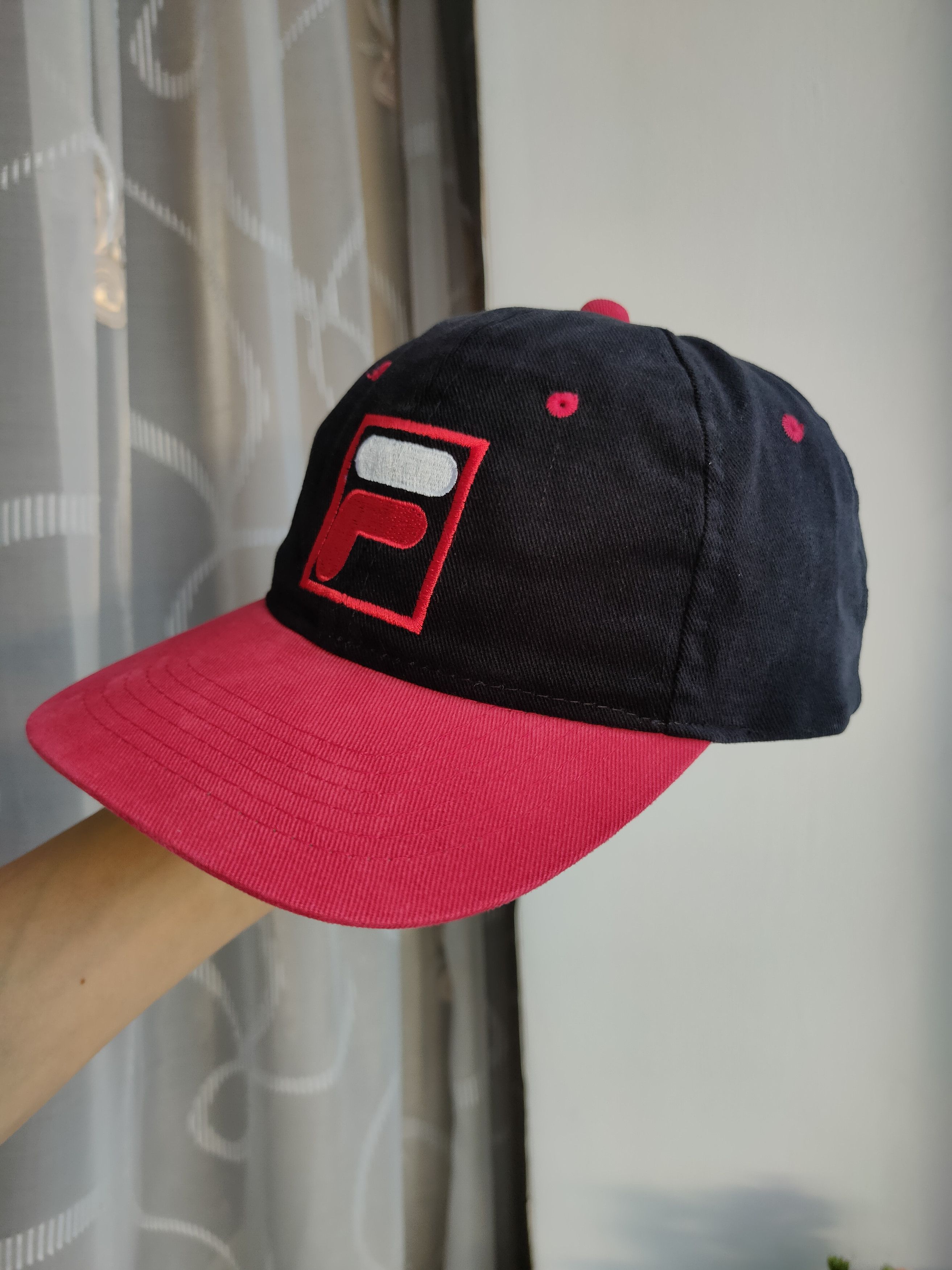 Fila Vintage Y2K 90s Fila Cap Hat Made in Korea Size ONE SIZE - 5 Thumbnail