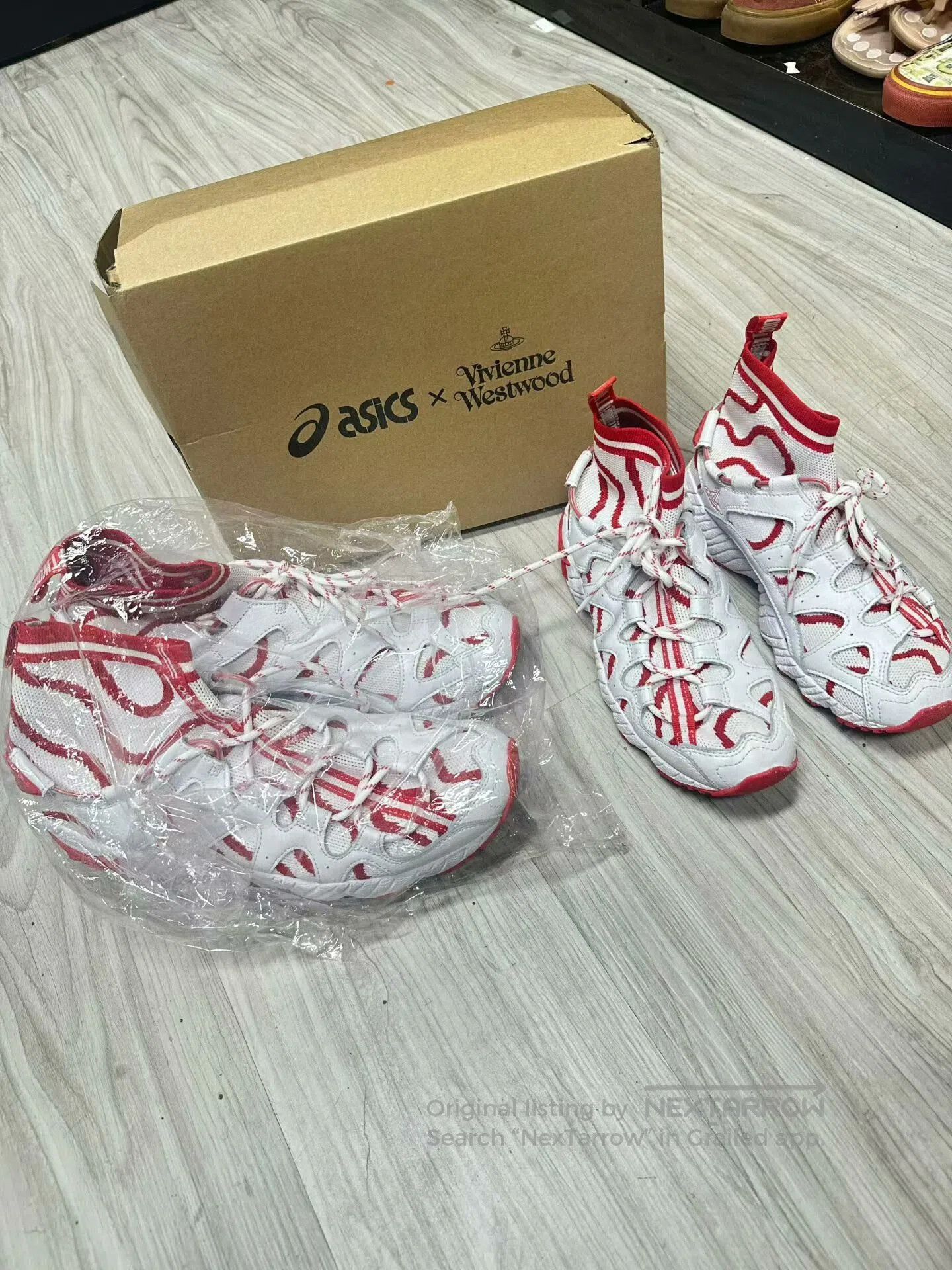 Vivienne Westwood Red Pirate Sneakers.