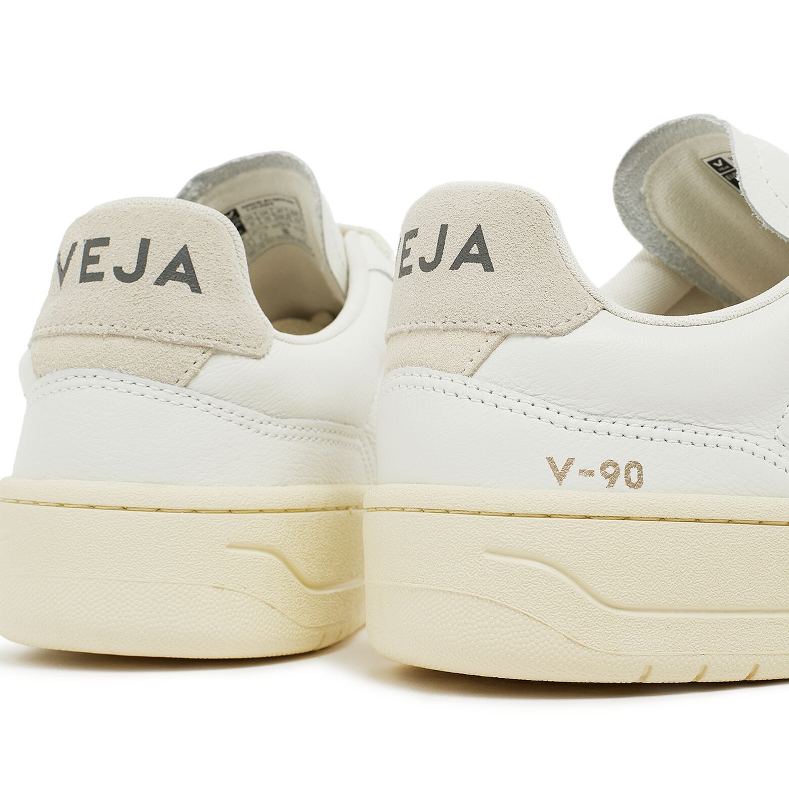 Veja Veja V-90 O.T Leather White Natural VD2003655A US 9 EU 40 Size US 9 / IT 39 - 7 Thumbnail