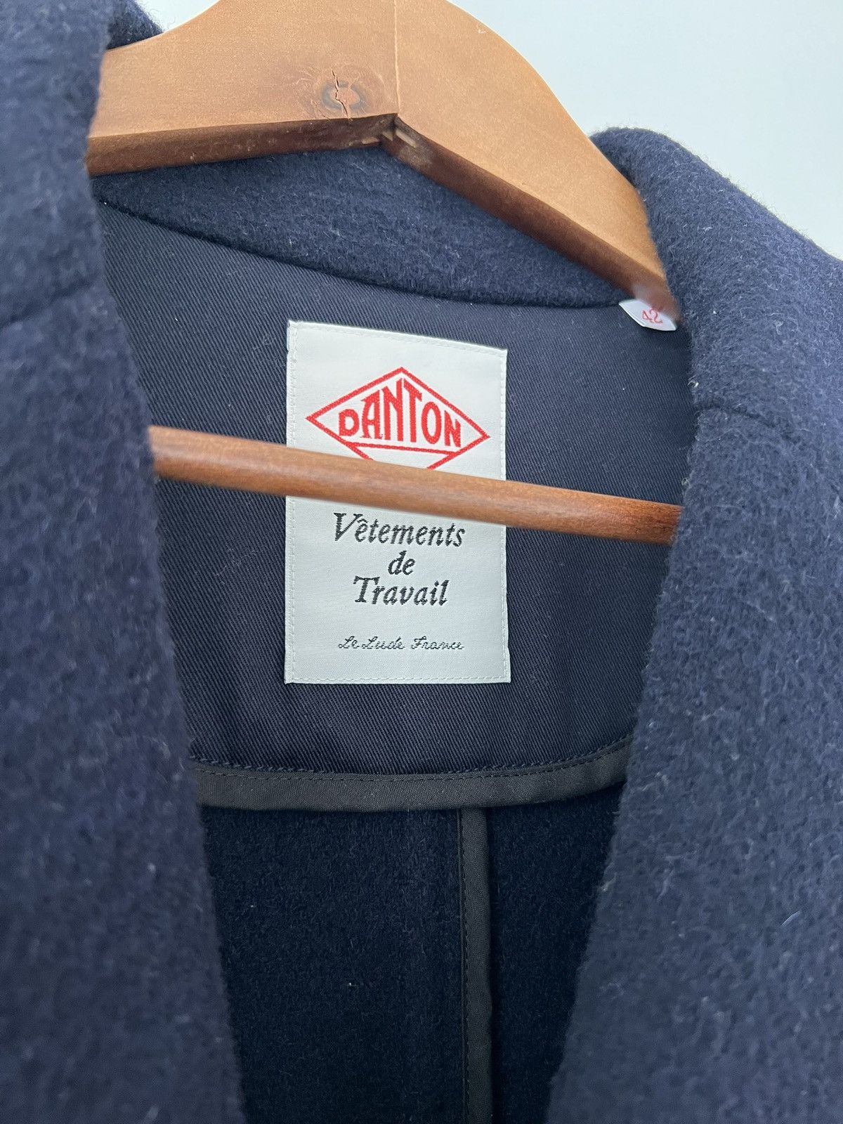Danton Danton wool coat sz 42 Size US L / EU 52-54 / 3 - 3 Thumbnail