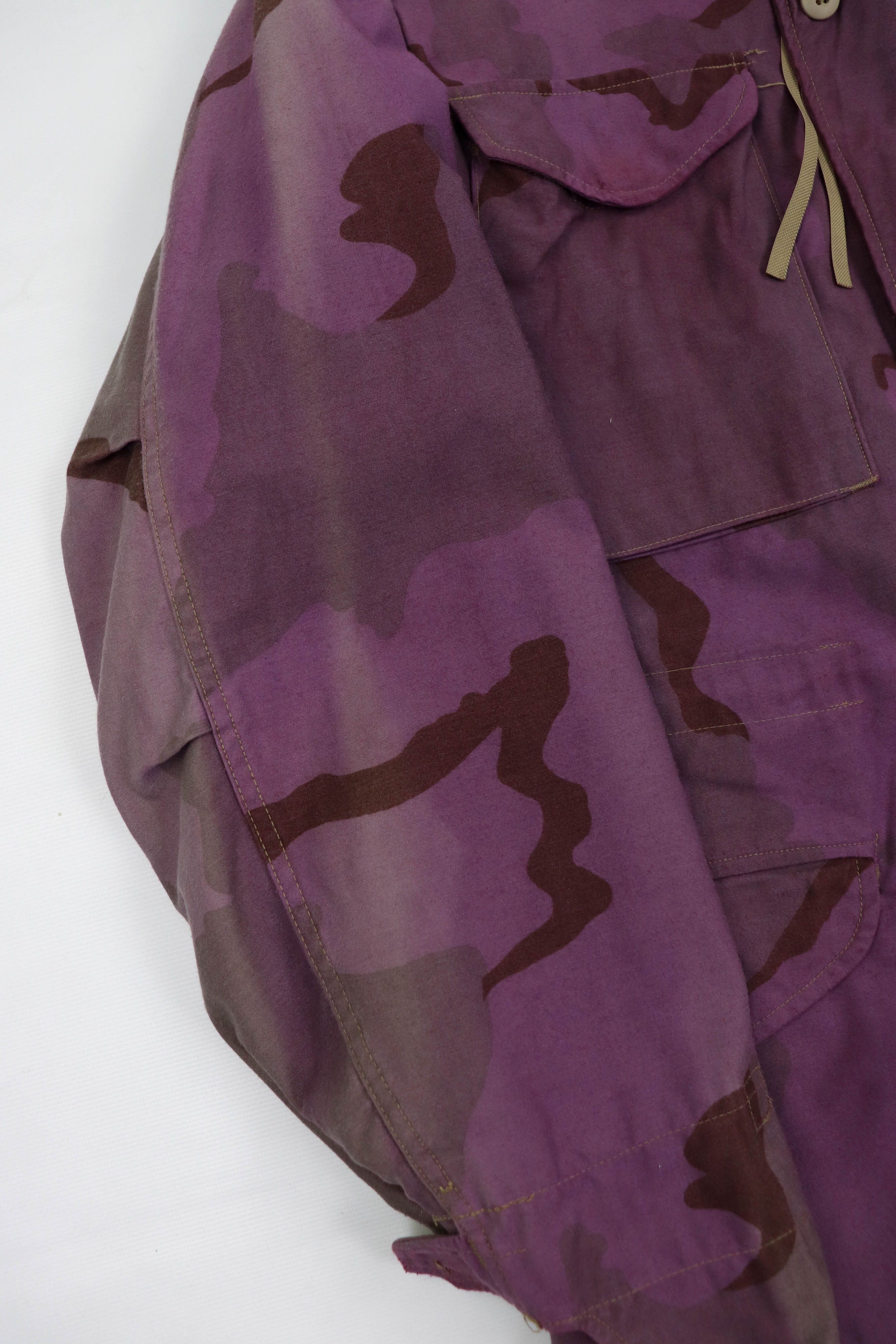 Vintage Vintage Custom Repainted Sun Faded Purple Camo M-65 FJacket Size US S / EU 44-46 / 1 - 6 Thumbnail