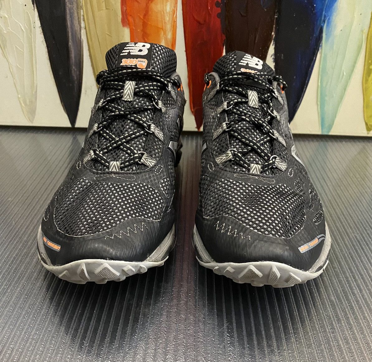 New Balance New Balance Men's 3010 trail fantom fit Black/Silver 12 Size US 12 / EU 45 - 4 Thumbnail