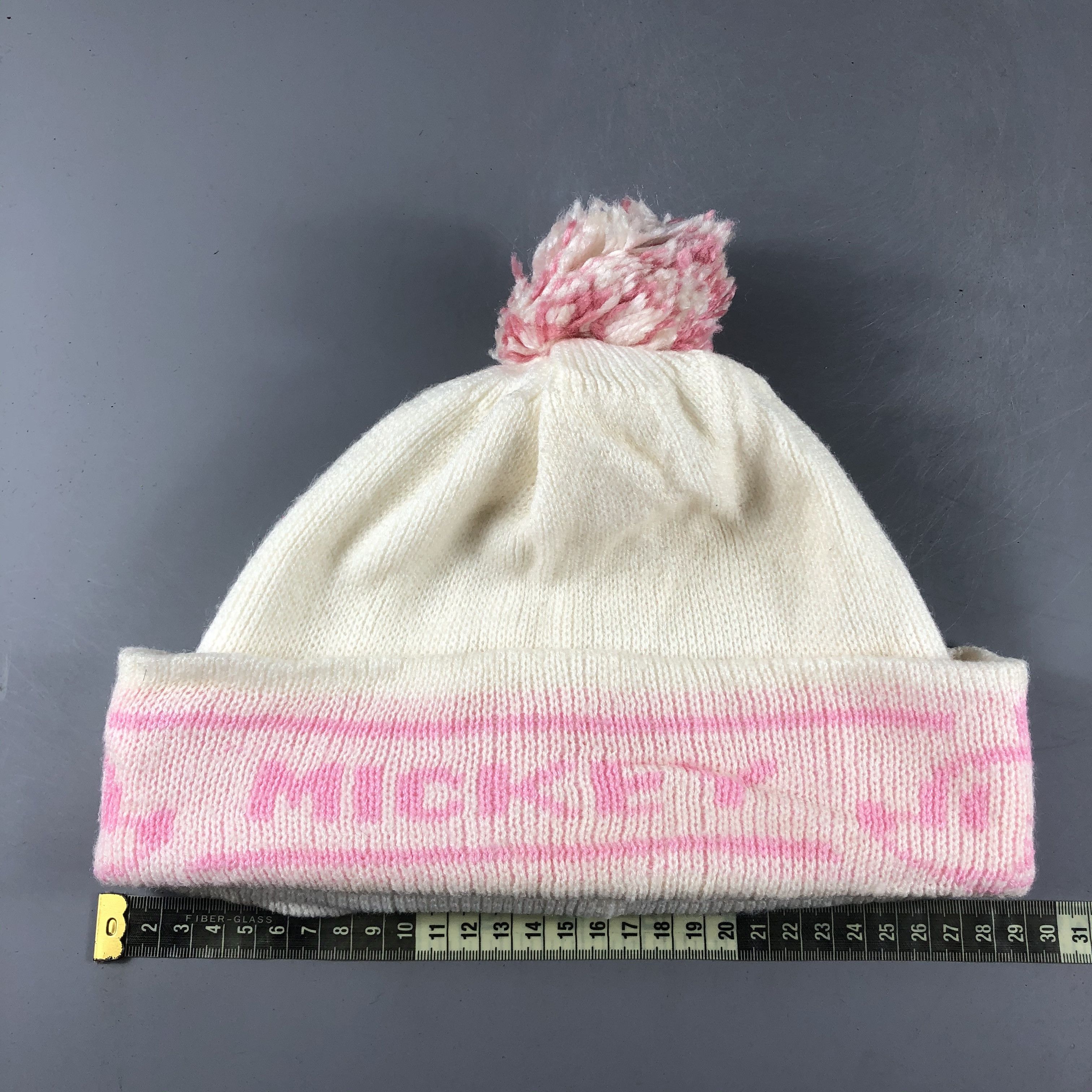 Mickey Mouse × Vintage Womens Mickey Mouse Beanie Snow Hat Snow Cap -D385 Size ONE SIZE - 4 Thumbnail
