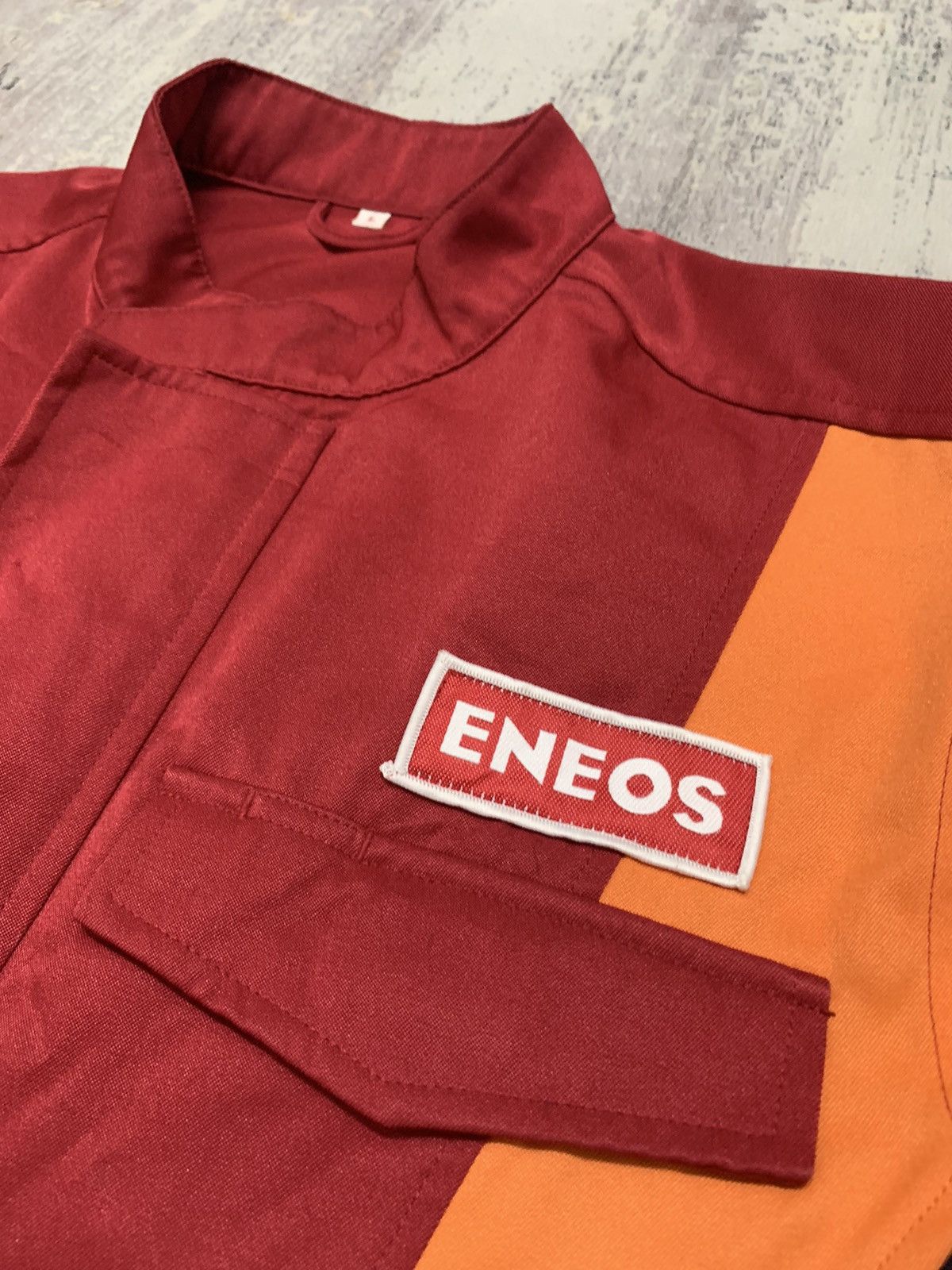 Japanese Brand Vintage Japanese ENEOS Coverall Jumpsuit Initial D Size US 33 - 9 Thumbnail