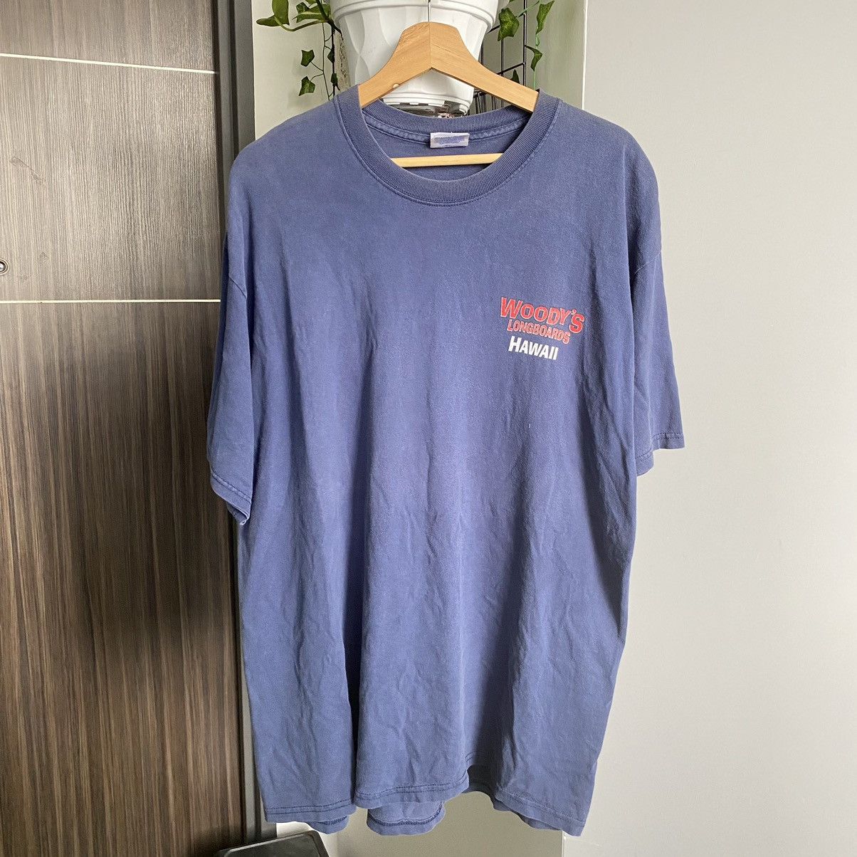 Vintage Thrashed Faded Vintage Y2K Woody’s Longboards ERD GRUNGE TEE Size US XL / EU 56 / 4 - 3 Thumbnail