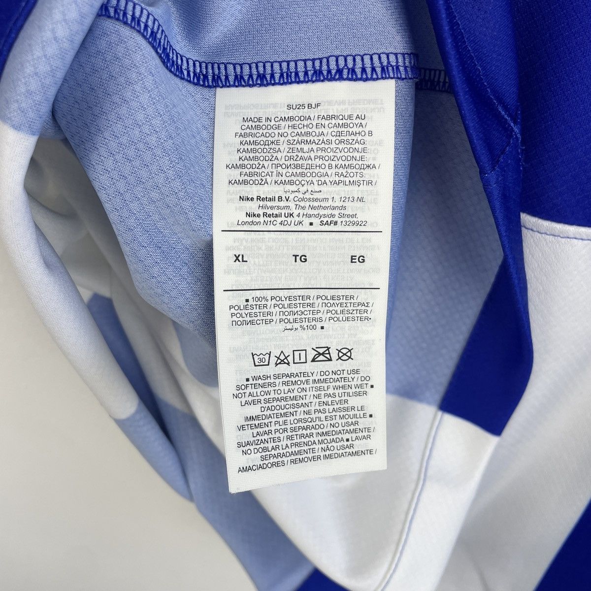 Nike Hertha Berlin Home Nike Men’s Jersey Shirt 2024/2025 size XL Size US XL / EU 56 / 4 - 9 Thumbnail