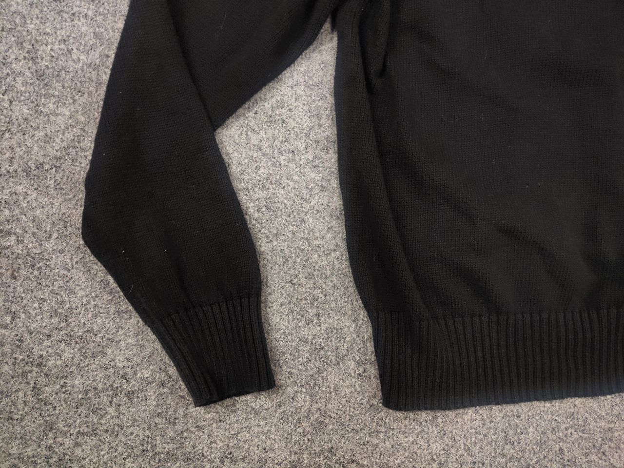 Polo Ralph Lauren Vintage Polo Ralph Lauren Black Cotton Knit Sweater Button Size US L / EU 52-54 / 3 - 5 Thumbnail