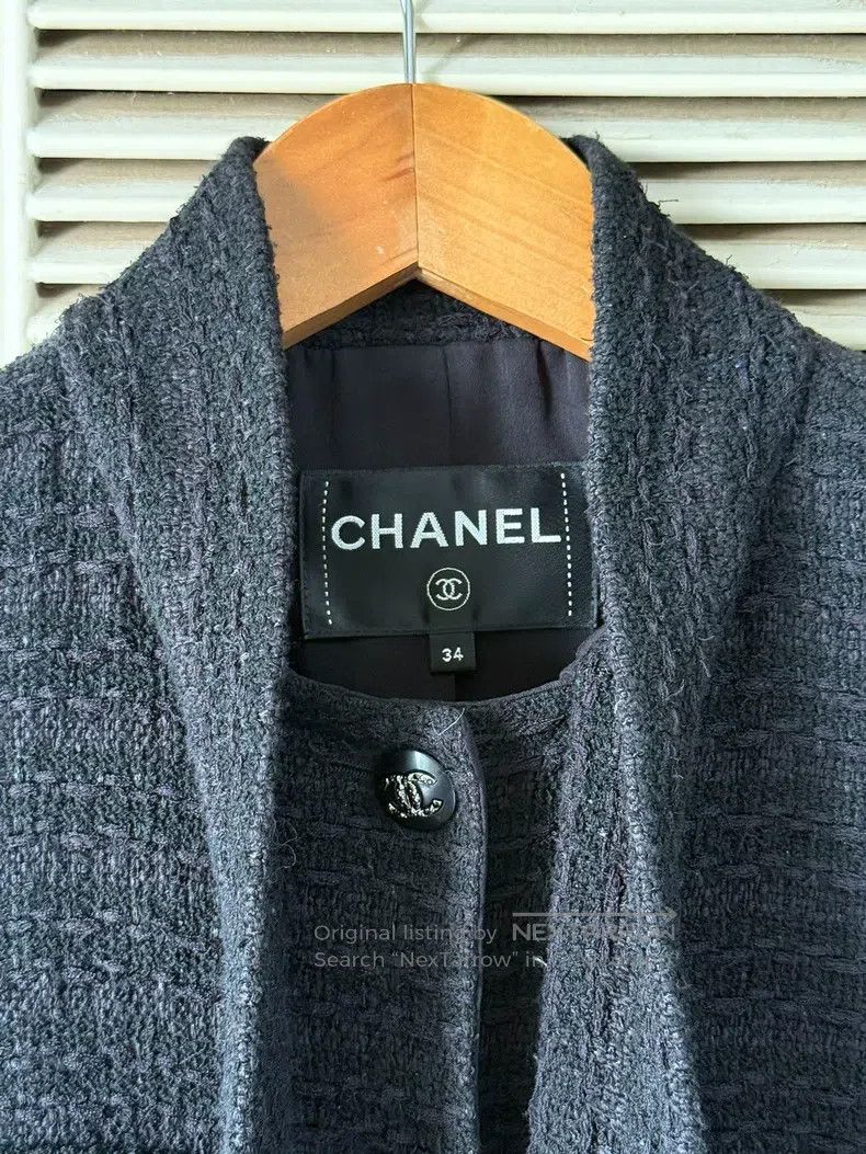 Chanel Chanel Black four-pocket jacket Size XXS / US 00 / IT 34 - 3 Thumbnail
