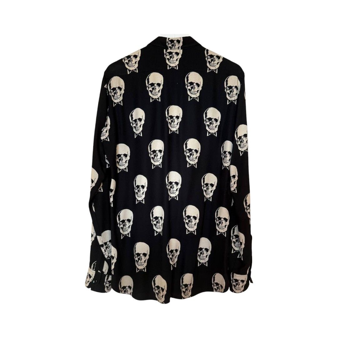 Saint Laurent Paris Saint Laurent Paris Skull Shirt Size US L / EU 52-54 / 3 - 2 Thumbnail