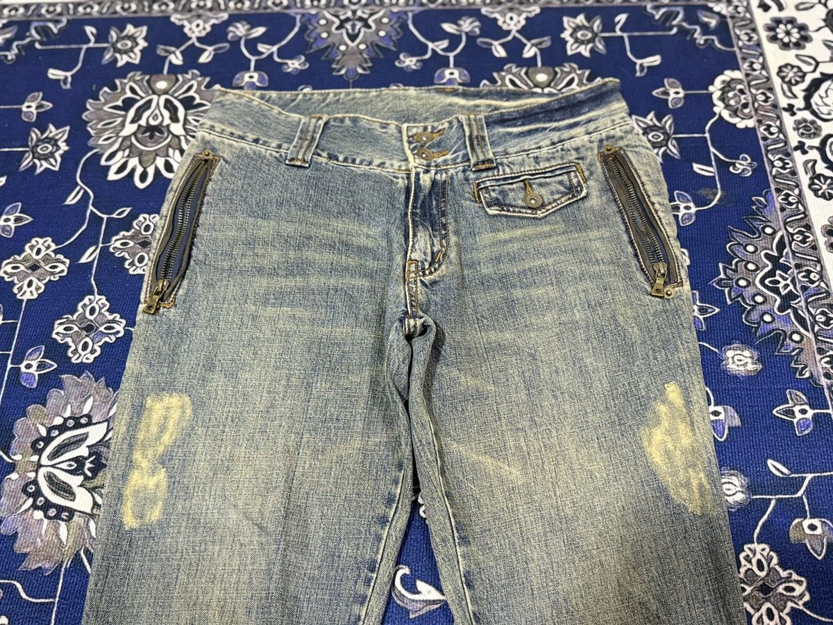 semanticdesign Rare Semanticdesign Flare Multipocket Zipper Jeans Size US 32 / EU 48 - 3 Thumbnail