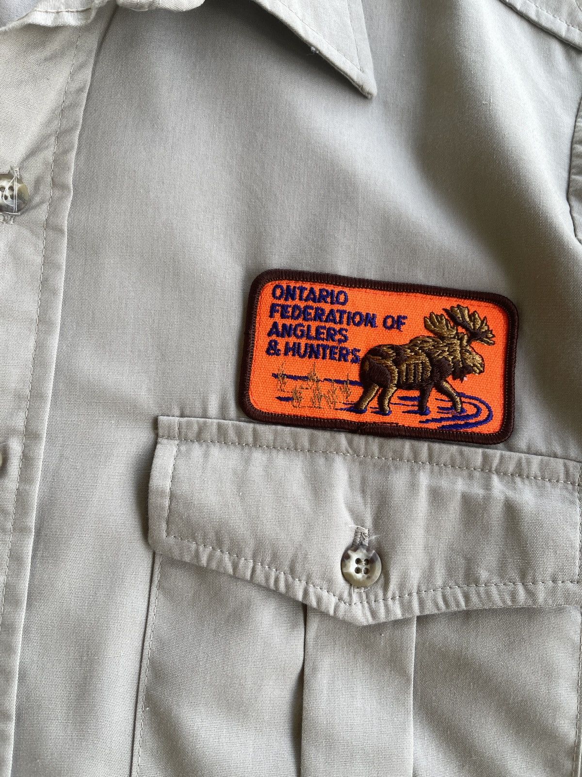 Vintage Vintage 1990s Outdoor Impression Hunting Shirt Size US L / EU 52-54 / 3 - 4 Thumbnail