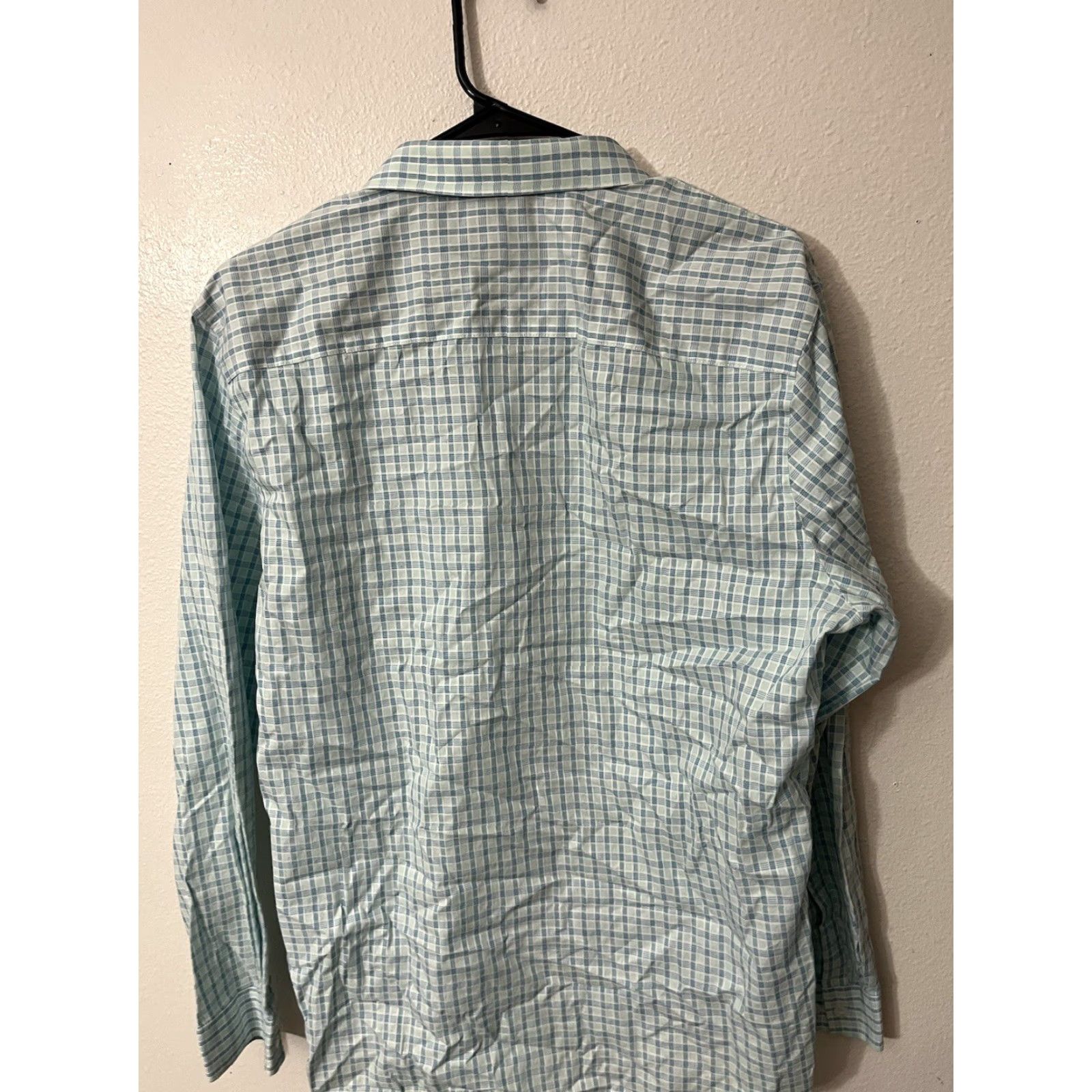 Calvin Klein Calvin Klein Shirt Mens Large Blue Plaid Infinite Cool Non Iron Long Sleeve Size US L / EU 52-54 / 3 - 2 Thumbnail