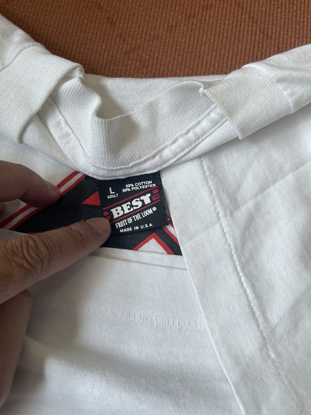 Vintage VINTAGE 1995 RED DOG BEER RACQUETBALL OPEN TEE Size US XL / EU 56 / 4 - 5 Thumbnail