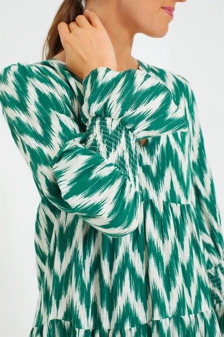 pomander place green dress Pomander Place Sedona Sage Cotton Mabel Maxi Dress Sedona Sage / M main image 1