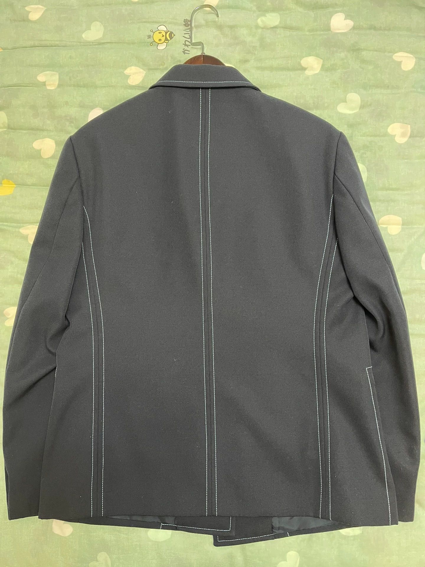 Fendi Fendi Runway Silhouette Suit Blue 50 Men's Size 50R - 2 Thumbnail