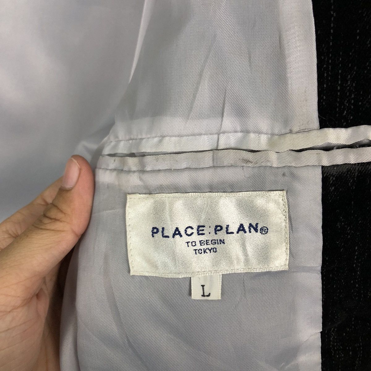 Japanese Brand 🔥RARE TRUCKER DENIM JACKET PLACE PLAN JAPAN ISSEY MIYAKE Size US L / EU 52-54 / 3 - 12 Thumbnail
