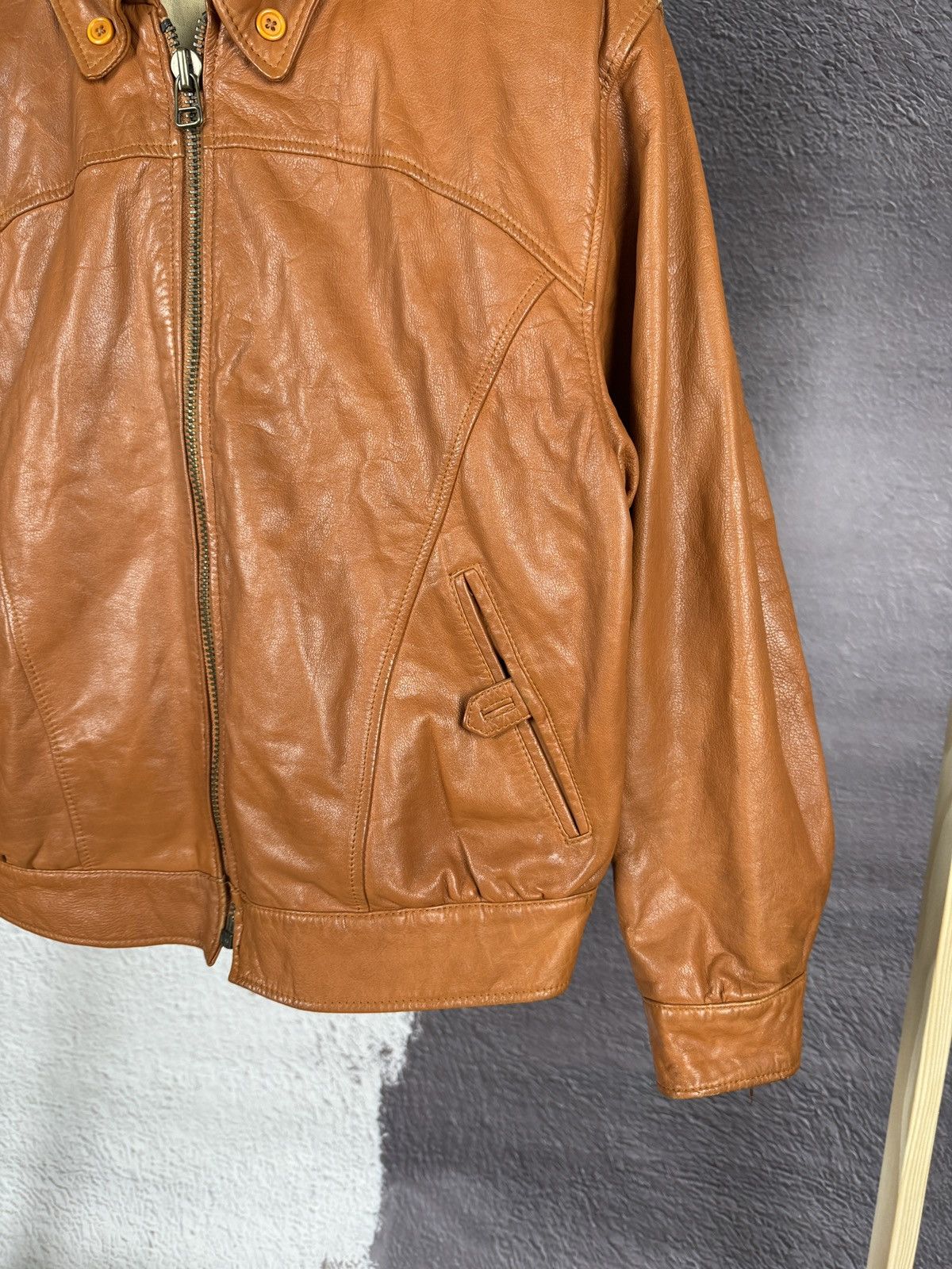 GF Ferre Vintage Leather Oaks by Gianfranco Ferre leather jacket rare Size US M / EU 48-50 / 2 - 5 Thumbnail