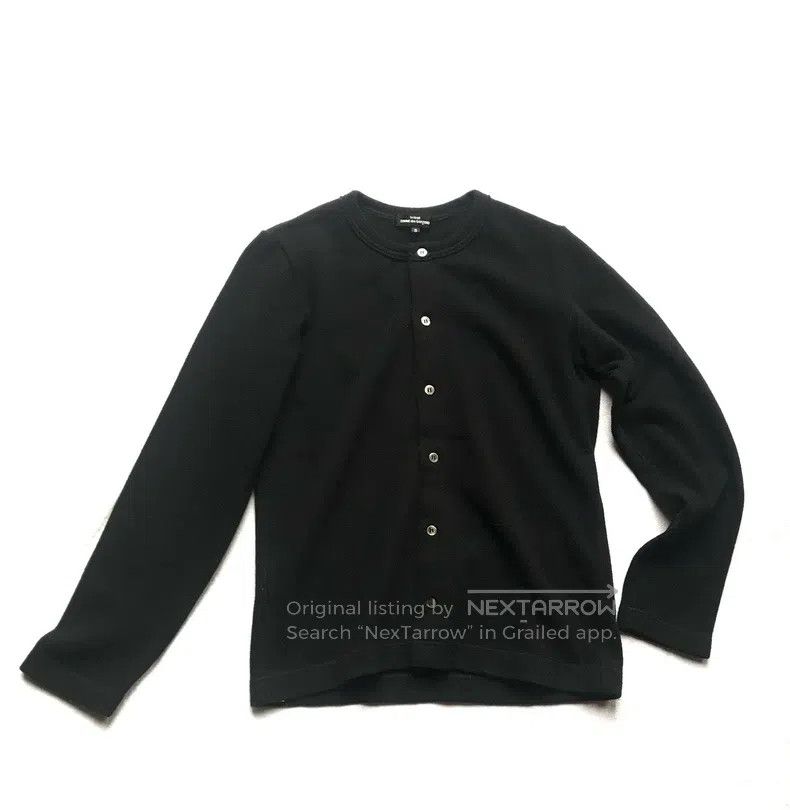 Comme des Garcons Comme Des Garcons Classic black wool cardigan Size S / US 4 / IT 40 - 1 Thumbnail