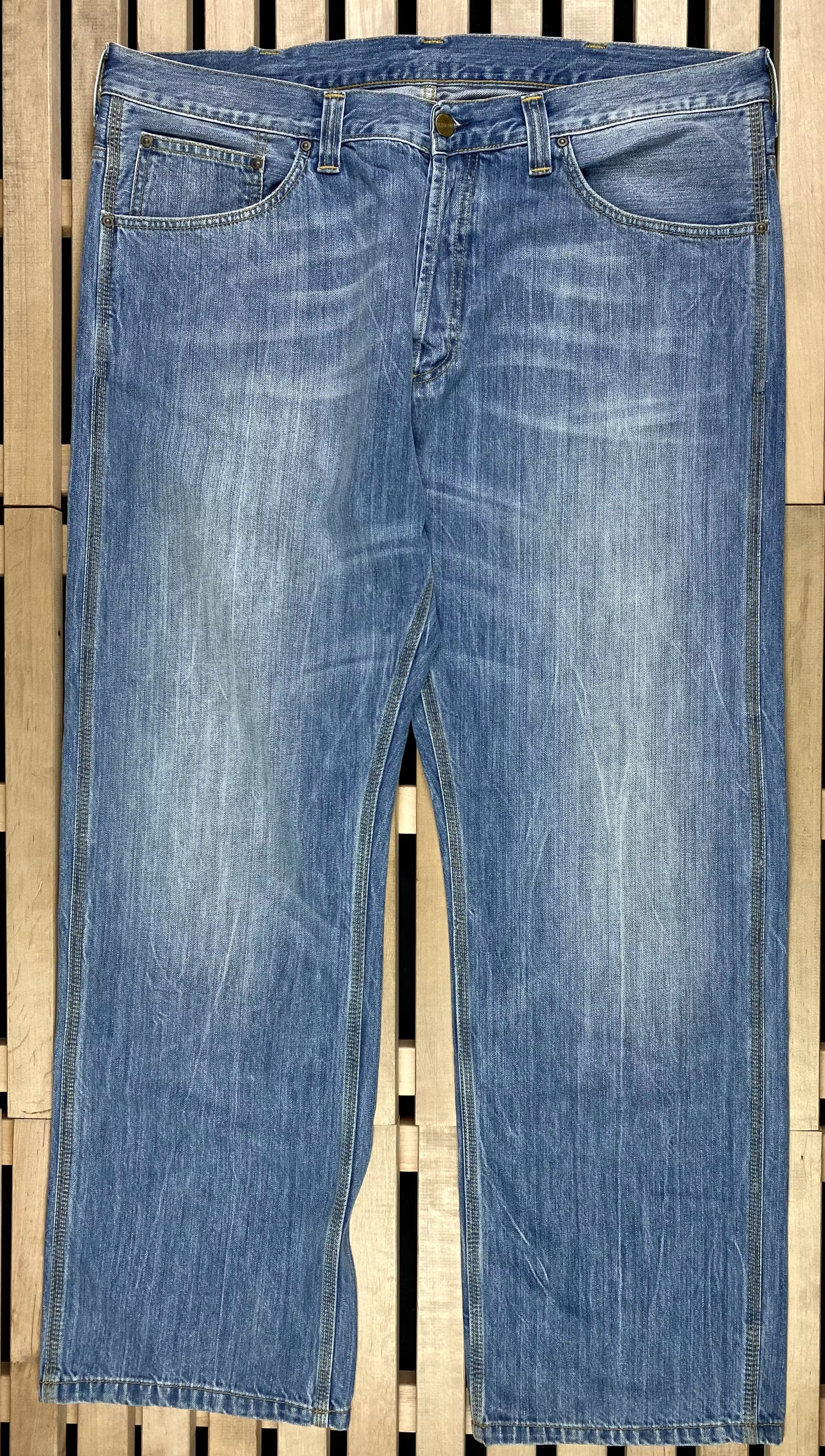 Carhartt × Carhartt Wip × Vintage Mens Jeans Denim Carhartt Vintage Size 38 Size US 38 / EU 54 - 1 Thumbnail