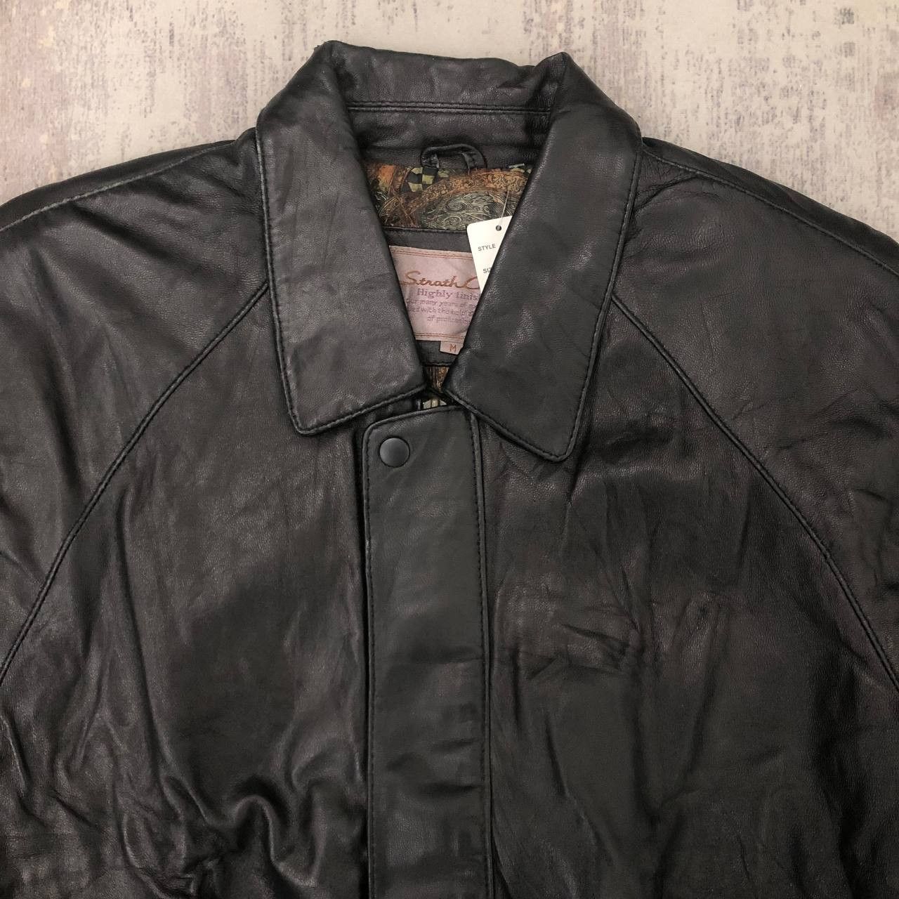 Vintage Y513 VTG STRATH CONAN LEATHER JACKETS Size US M / EU 48-50 / 2 - 5 Thumbnail