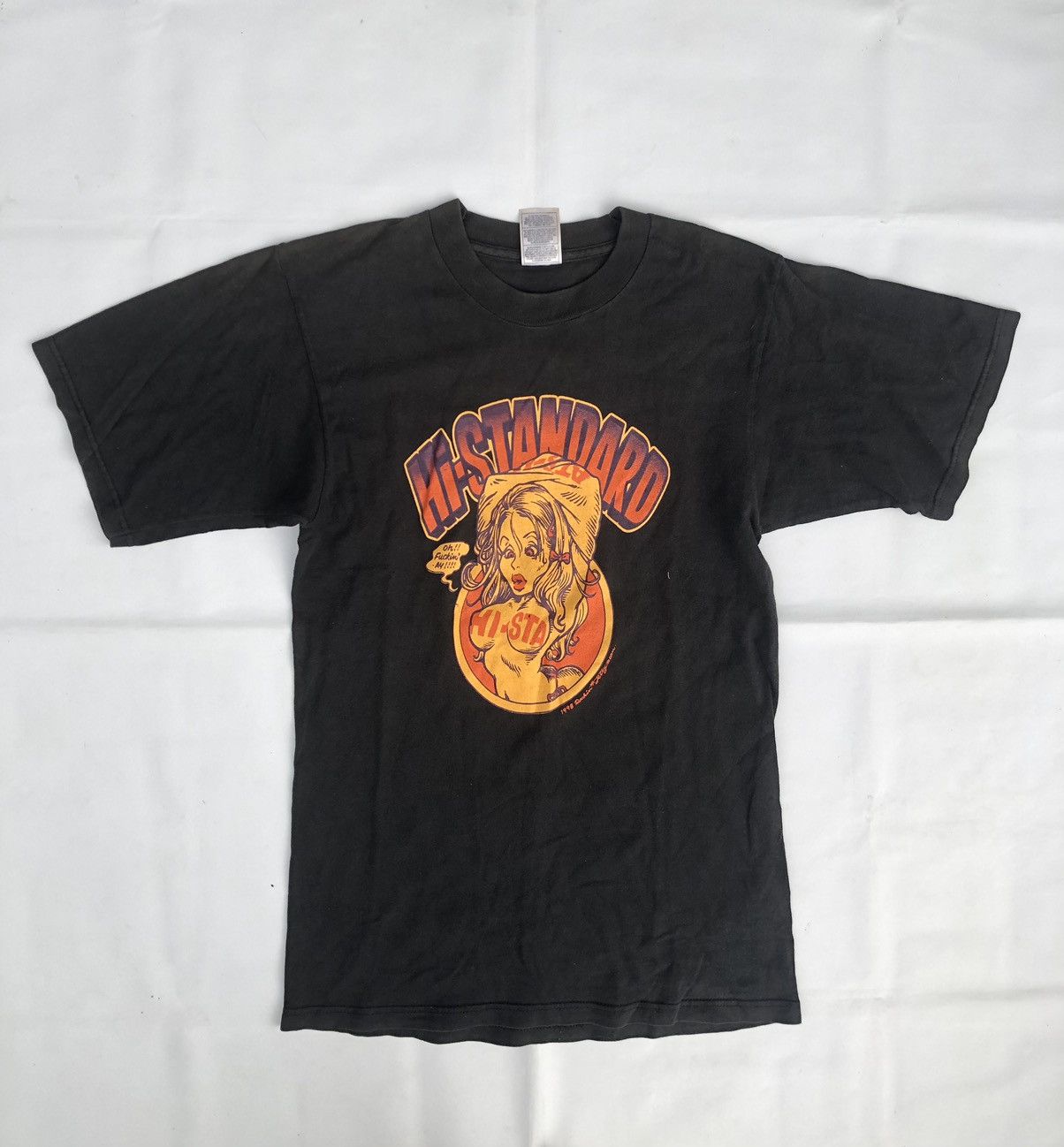 Japanese Brand Hi-STANDARD 1998 Rockin Jelly Bean Punk Rock Tee 