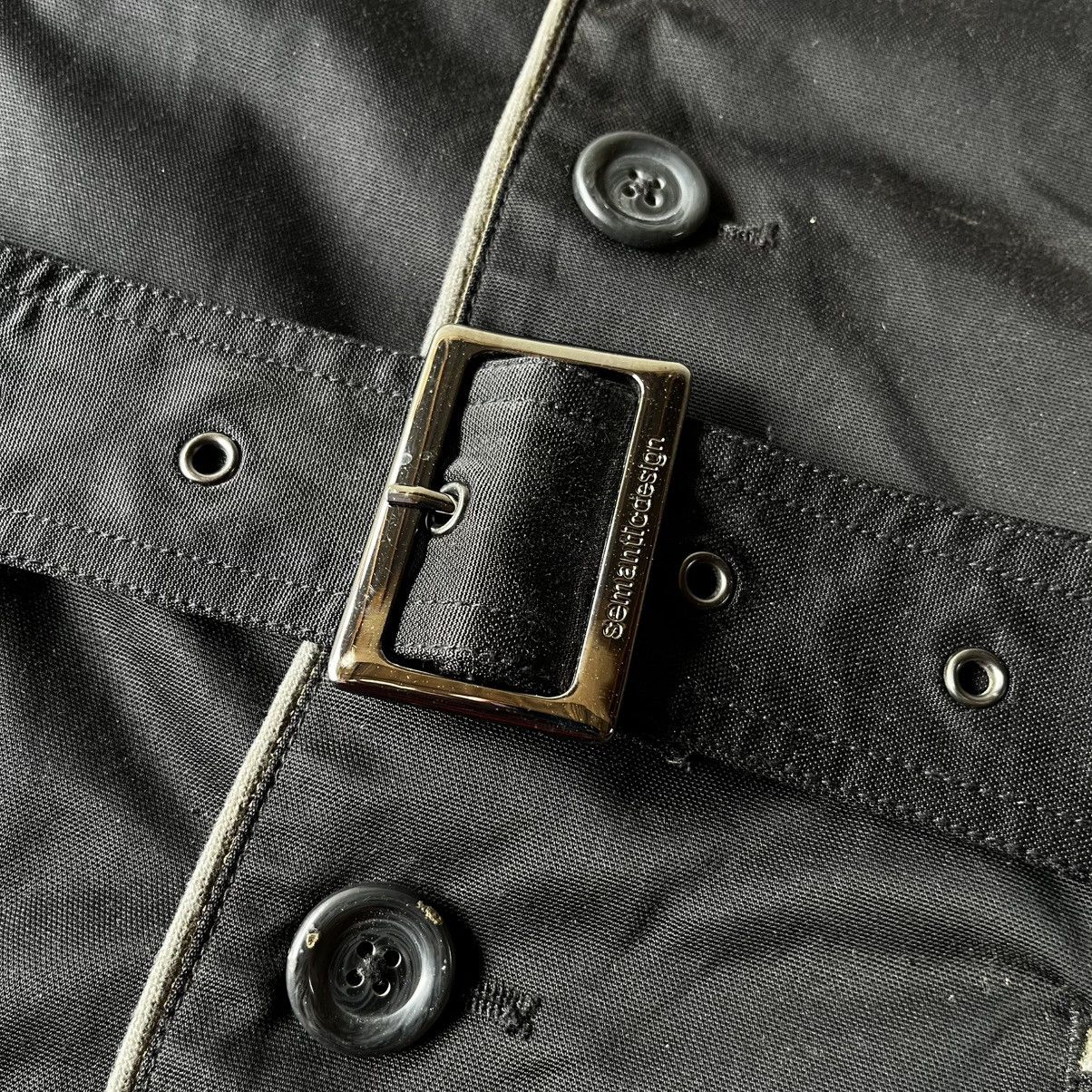 semanticdesign Semantic design long trench coat jacket 🧥 Size M / US 6-8 / IT 42-44 - 3 Thumbnail