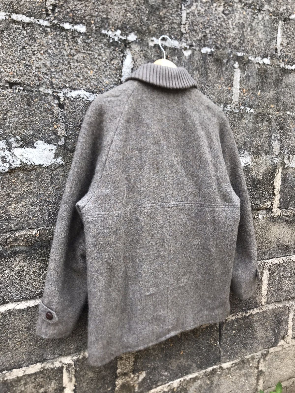 Vintage ⚡️Vintage Fashion Of Western Germany Wool Charcoal Jacket Size US M / EU 48-50 / 2 - 10 Thumbnail