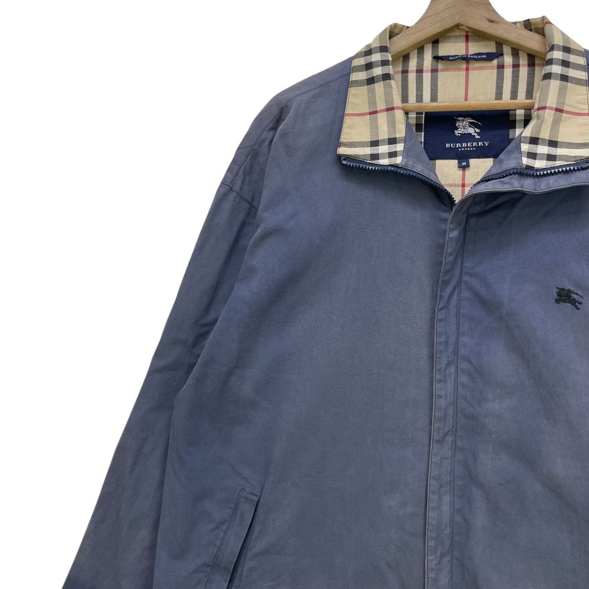 Burberry × Vintage 💥Vintage Burberrys London Nova Check Bomber Jacket Made In Size US M / EU 48-50 / 2 - 4 Thumbnail