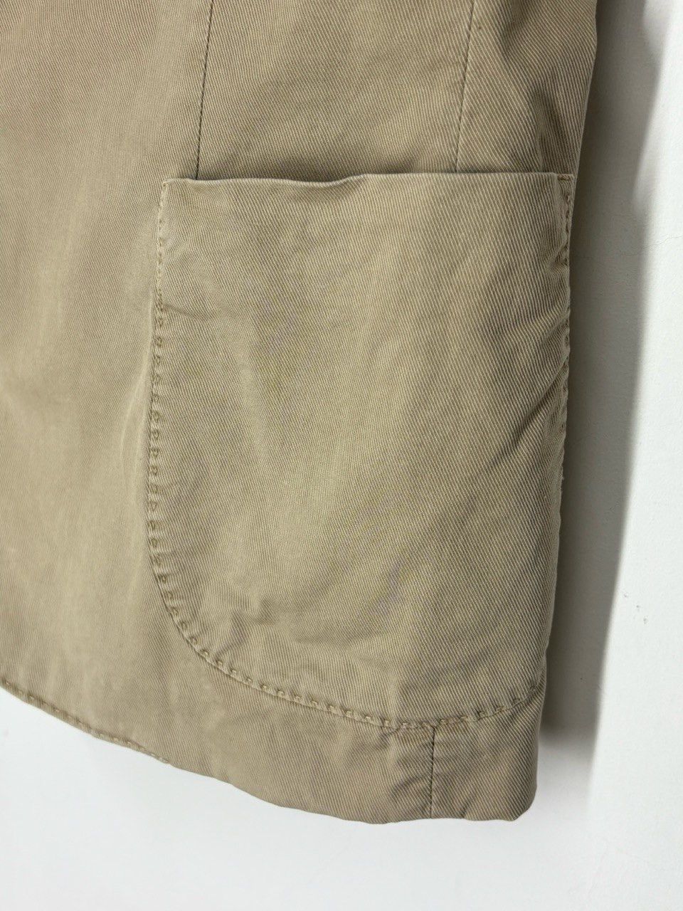 Boglioli Boglioli Washed Beige Blazer Jacket Size 46S - 10 Thumbnail