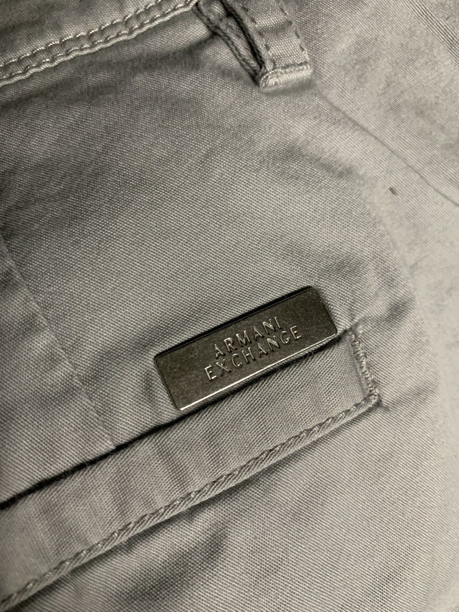 Armani Exchange × Designer Armani Exchange Casual Pants in Grey Size US 34 / EU 50 - 3 Thumbnail