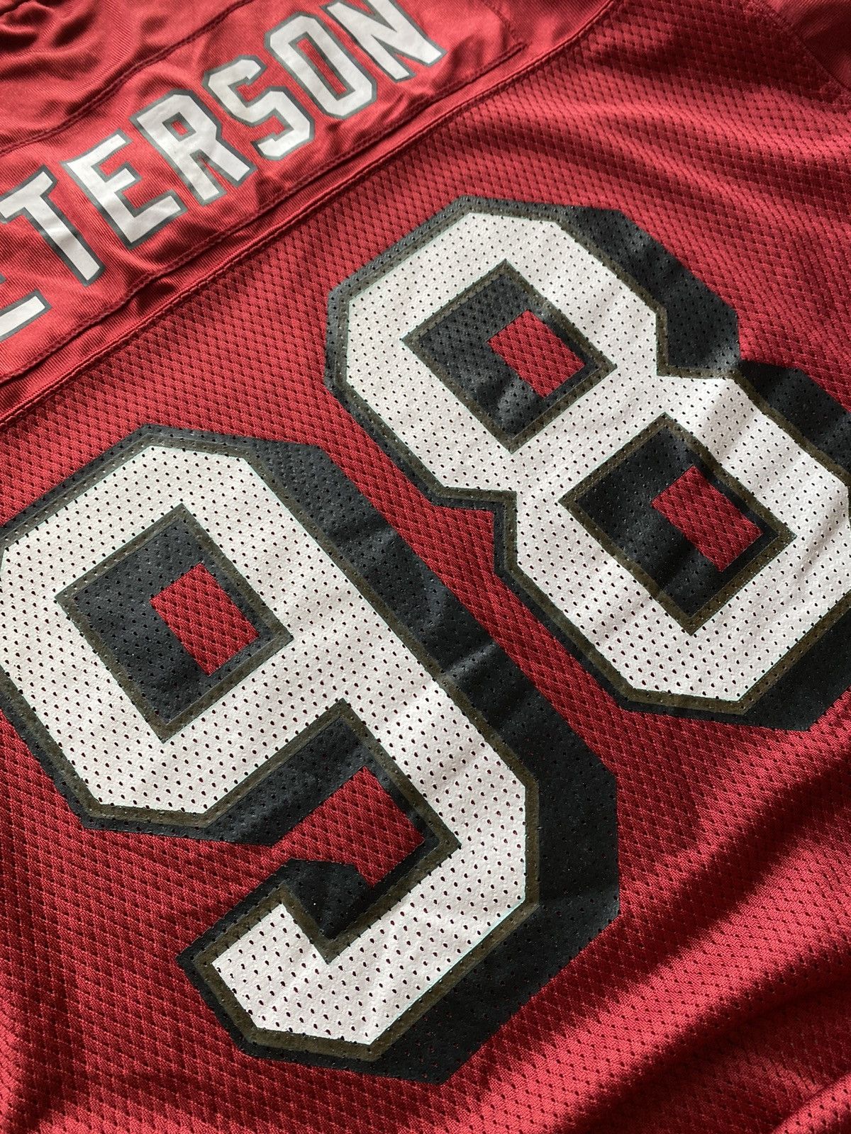 Reebok 🇺🇸SAN FRANCISCO 49ERS NFL FOOTBALL JERSEY REEBOK #98 PETERSON Size US XL / EU 56 / 4 - 17 Thumbnail