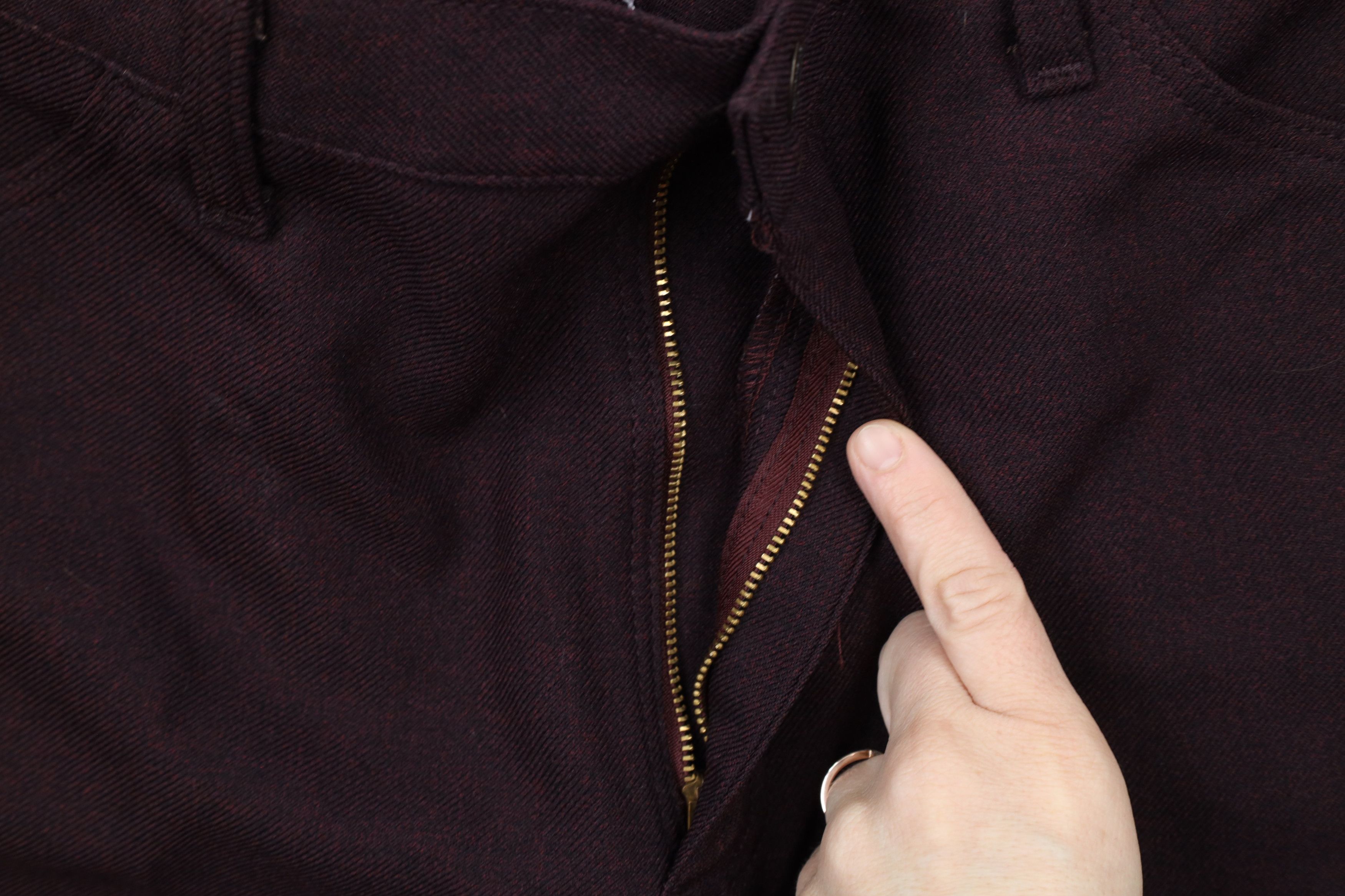 Vintage × Wrangler Vintage 90s Wrangler Wide Leg Bootcut Chino Pants Red Size US 36 / EU 52 - 6 Thumbnail