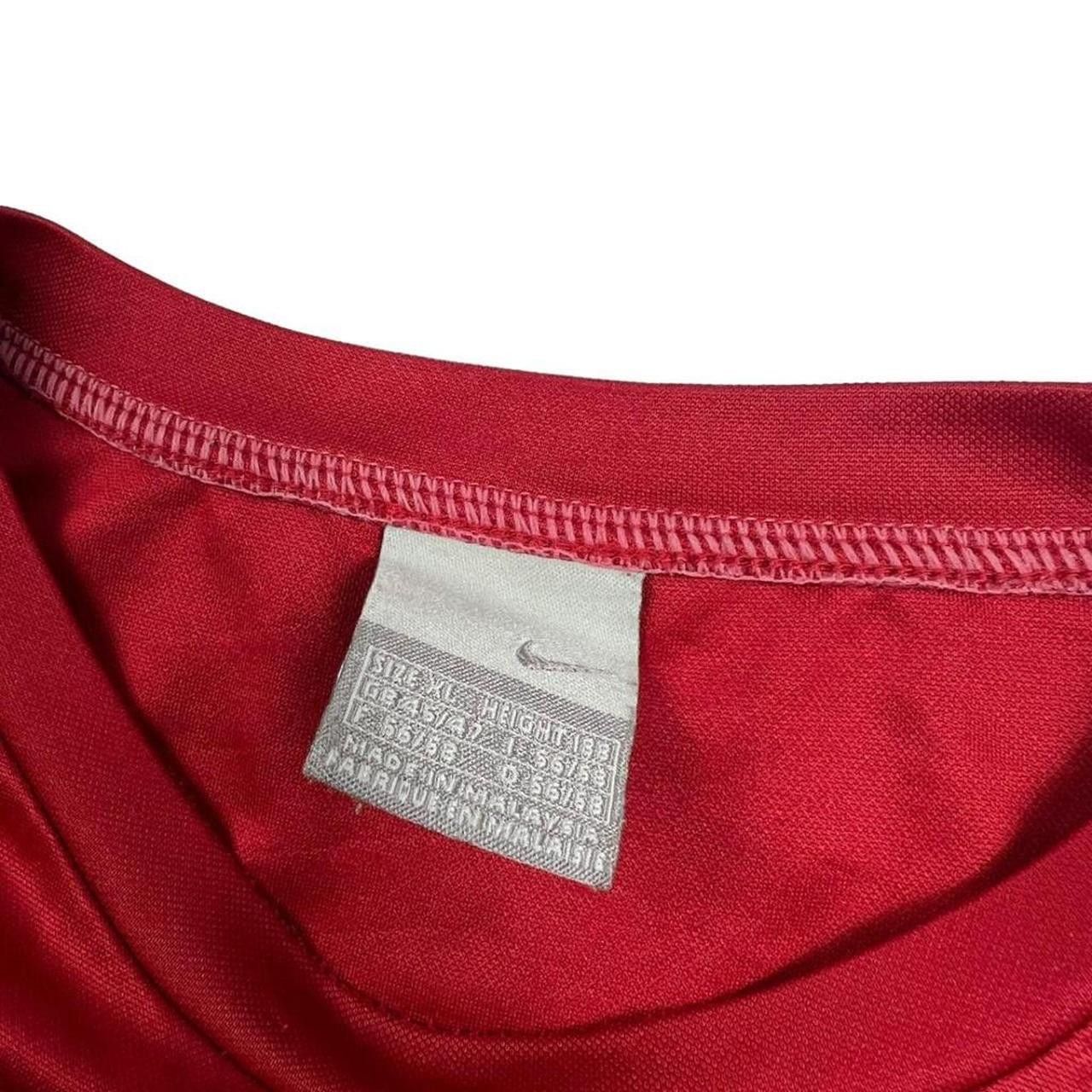 Nike Vintage 2000s Red Nike TN T-shirt - Extra Large Size US XL / EU 56 / 4 - 5 Thumbnail
