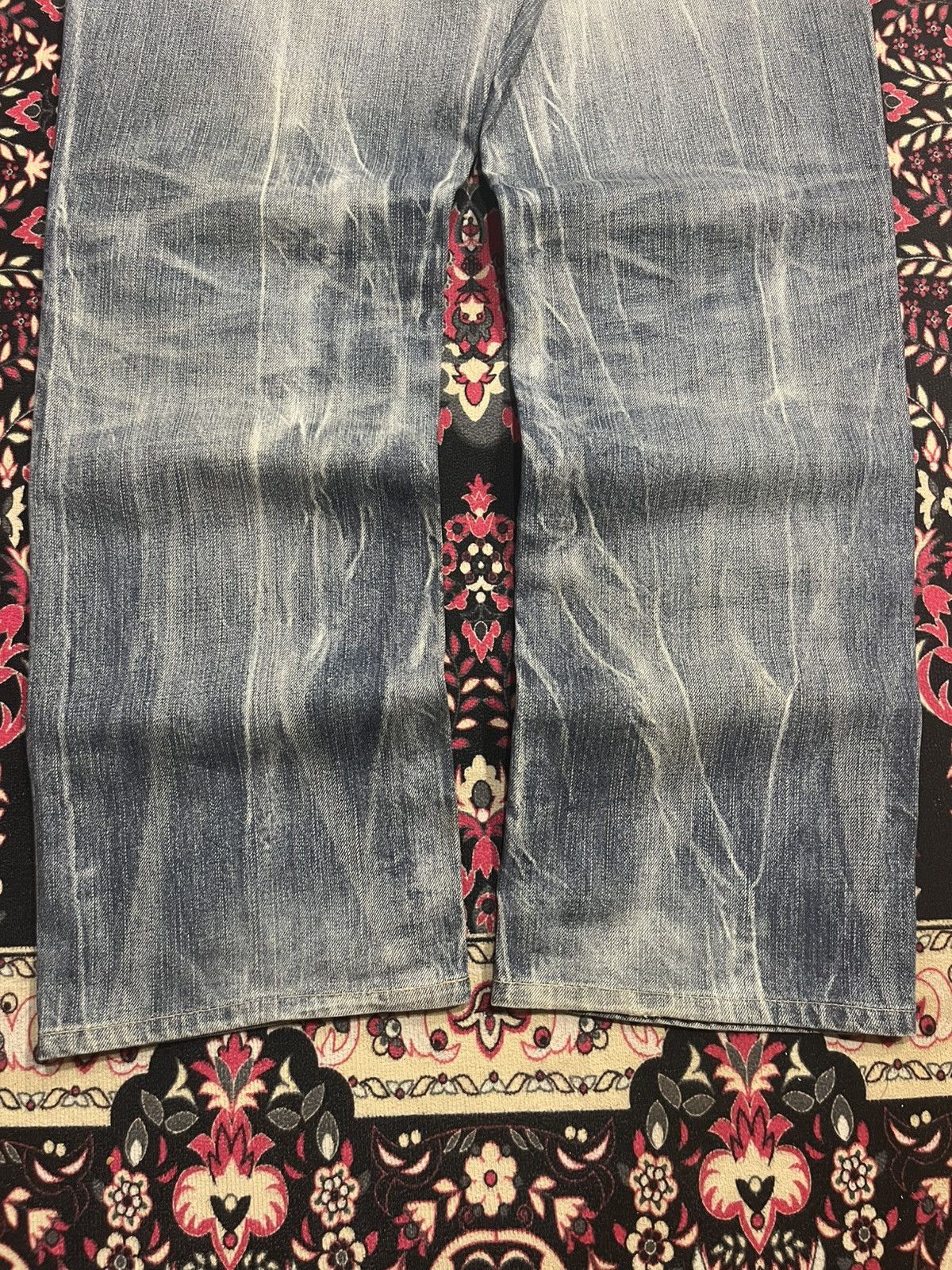 Levi's ⚡️Loose Fit⚡️Vintage Levi’s 502 Blue Faded Washed Smokey Jeans Size US 34 / EU 50 - 11 Thumbnail
